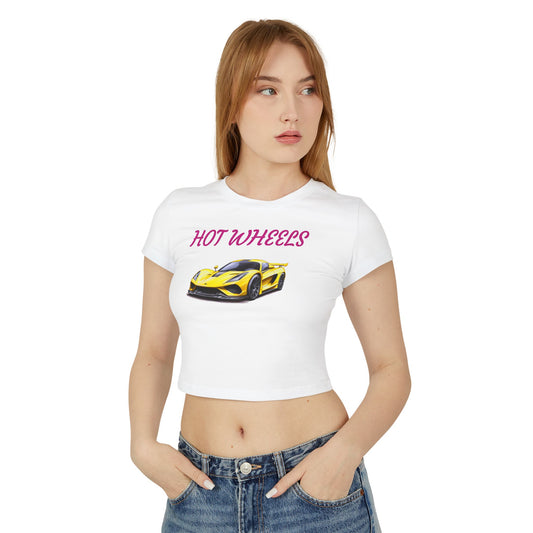 Princess Grace  Hot Wheels Graphic Baby Tee for Car Enthusiasts