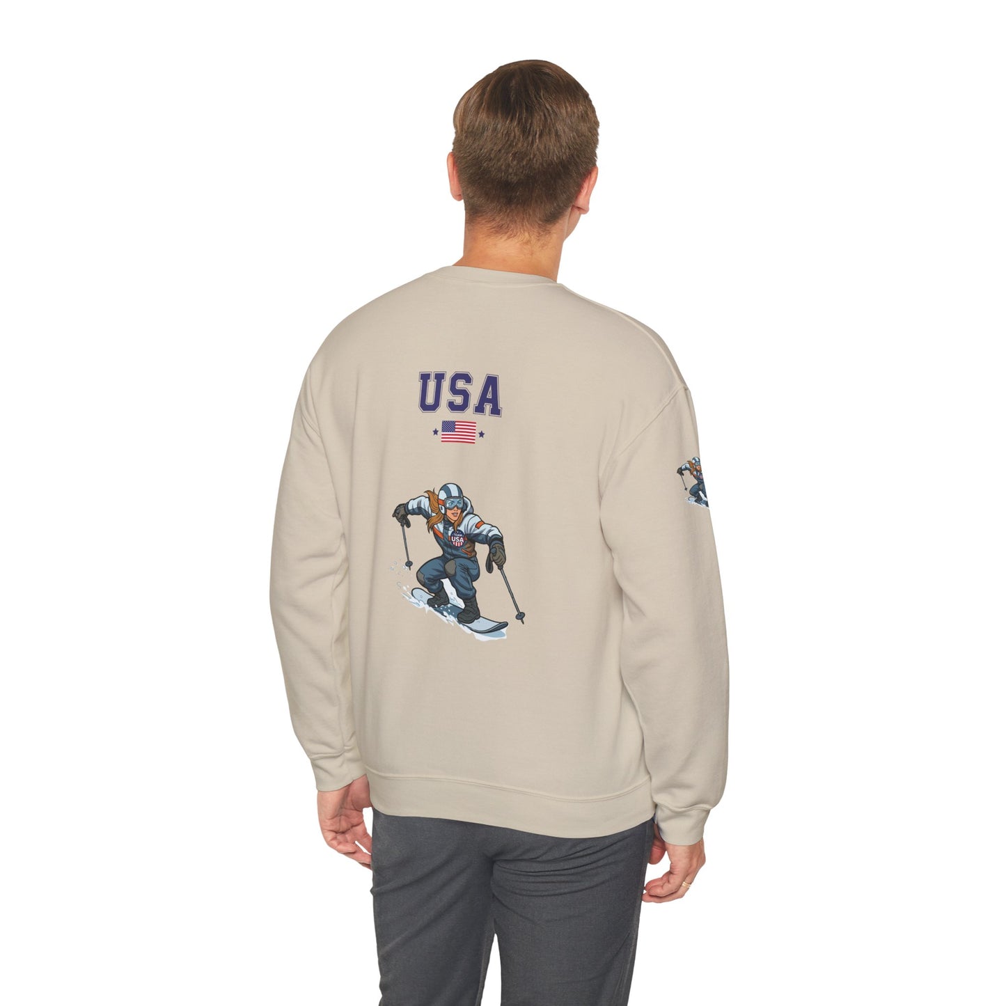 Princess Grace  TEAM USA  Unisex Heavy Blend  Crewneck Sweatshirt