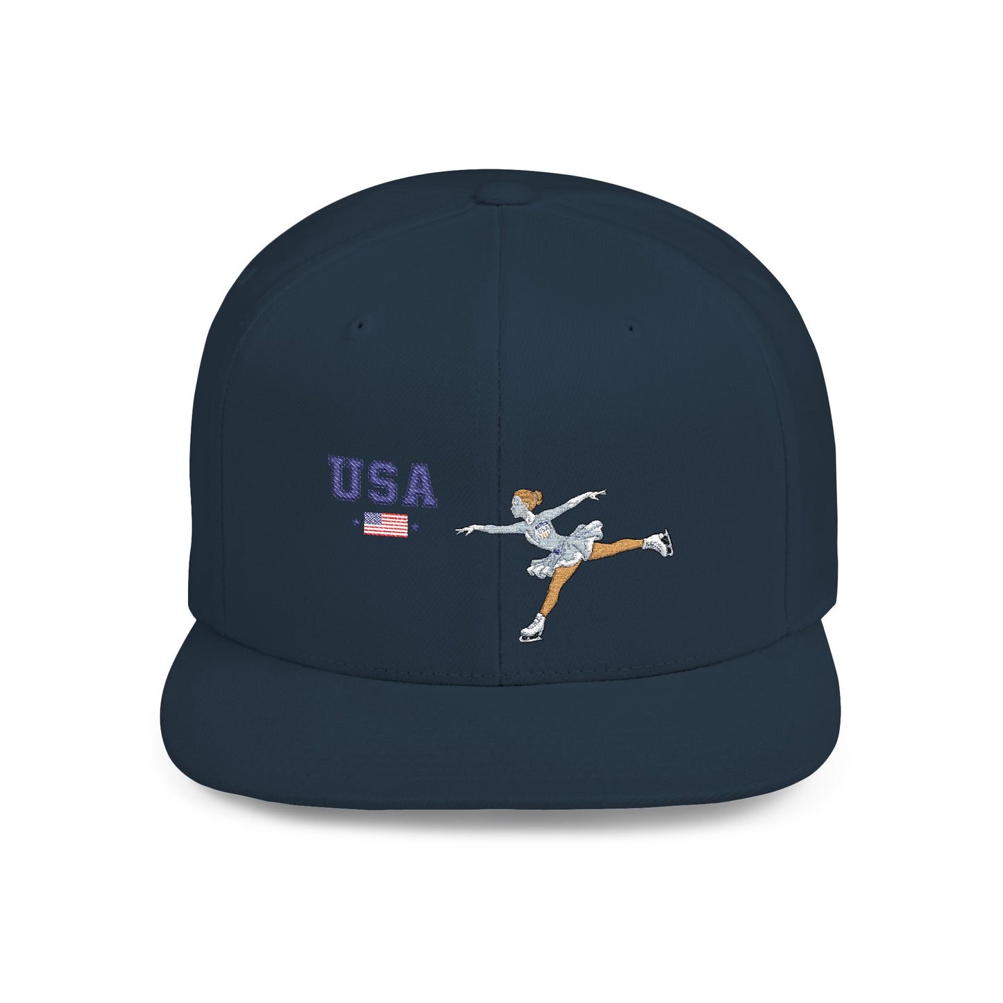 Princess Grace  TEAM USA  Flat Bill Snapback Hat