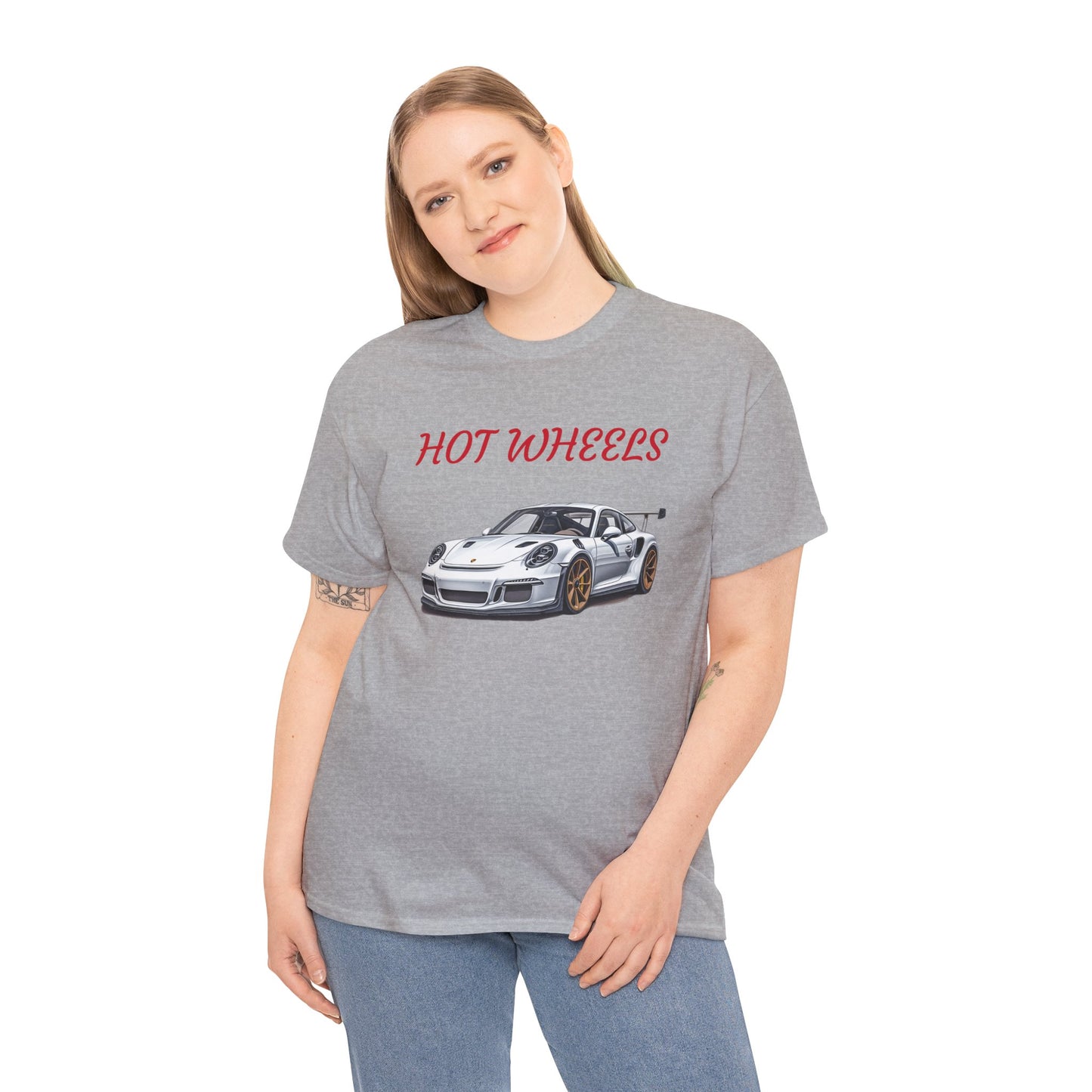 Princess Grace  Hot Wheels Unisex Heavy Cotton Tee Car Enthusiast Shirt for Auto Lovers