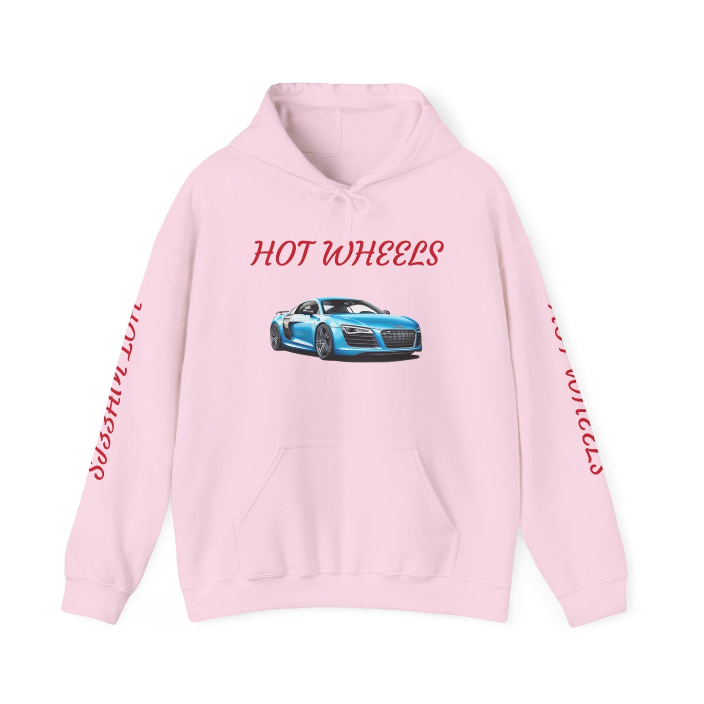 Princess Grace Hot Wheels Unisex Heavy Blen Hooded Sweatshirt Sporty Car Design Perfect for Car Enthusiasts