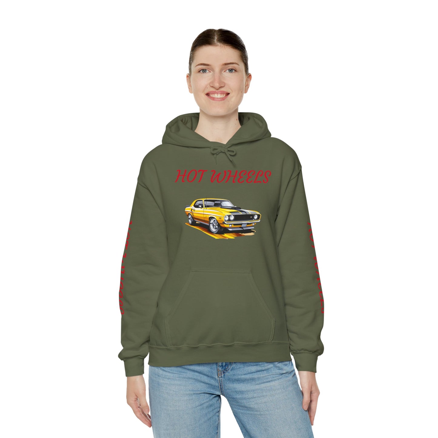 Princess Grace  Retro Hot Wheels Unisex Hoodie Vintage Car Design