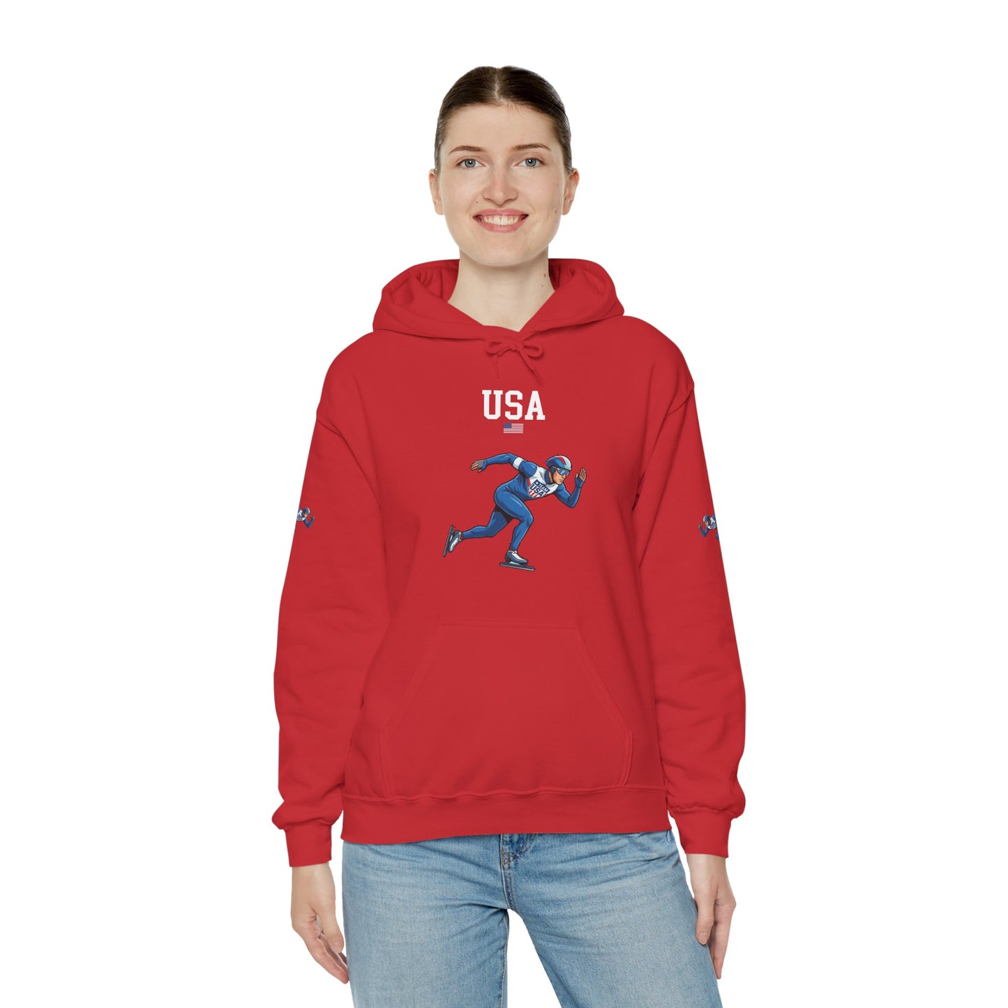 Princess Grace  TEAM USA  Unisex Heavy Blend Hooded Sweatshirt