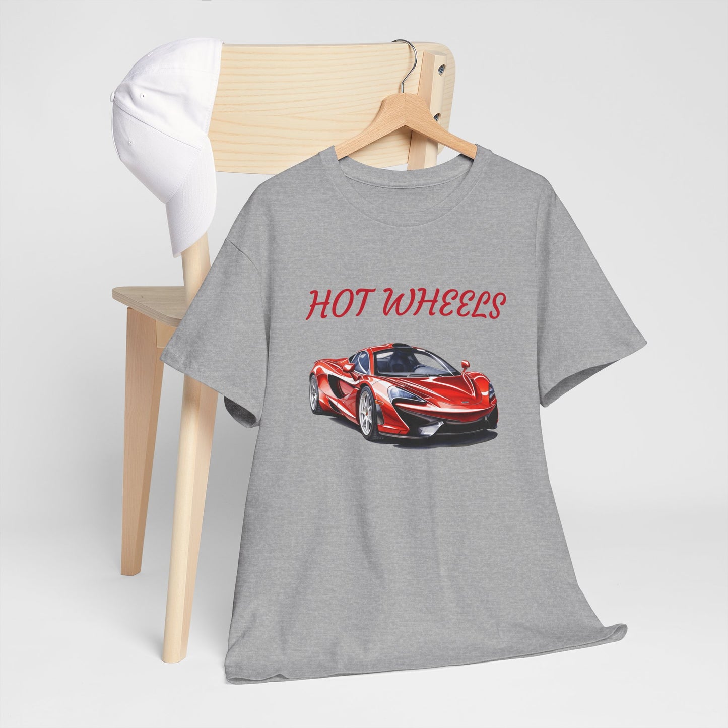 Princess Grace  Hot Wheels Car Graphic Unisex Heavy Cotton Tee