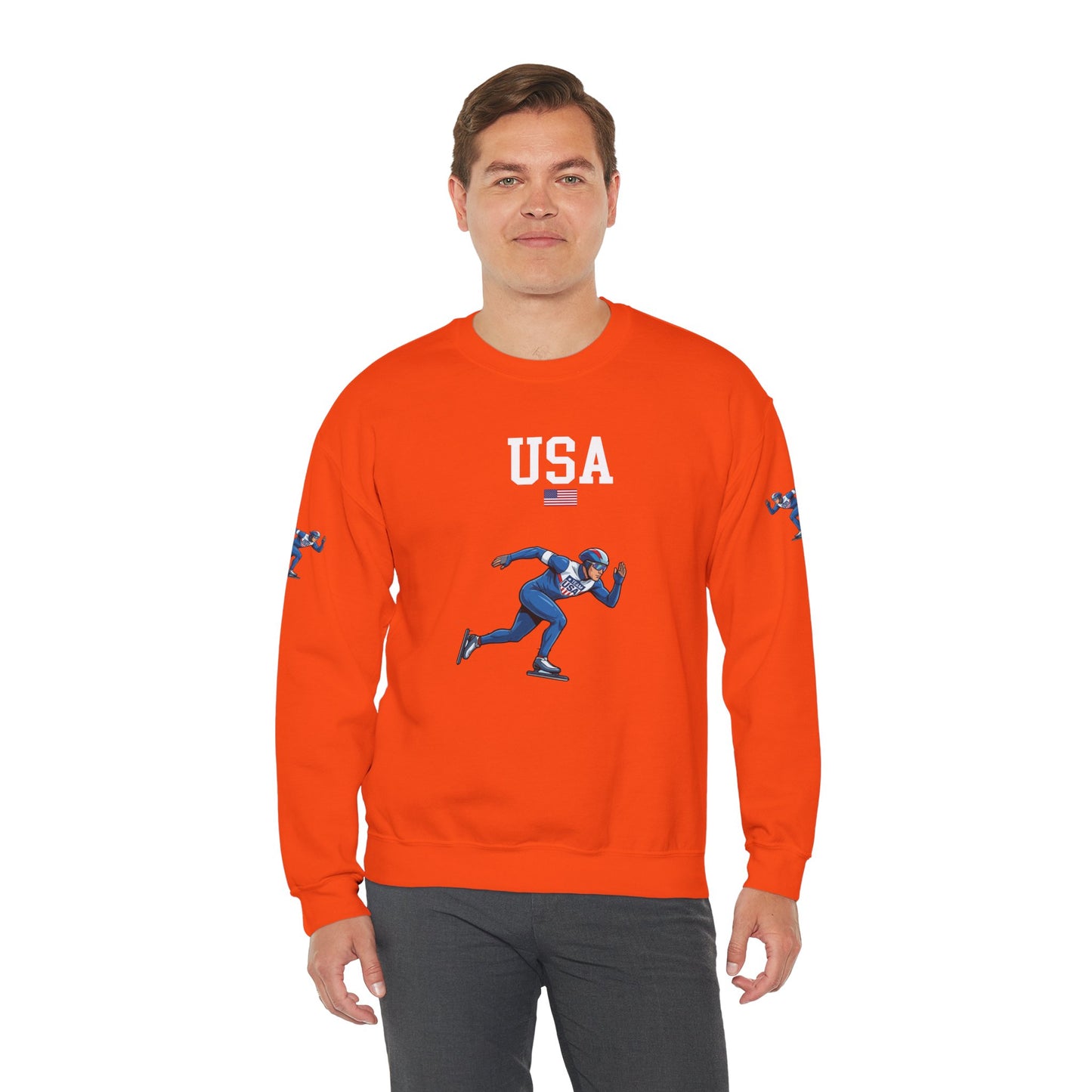 Princess Grace  TEAM USA  Unisex Heavy Blend  Crewneck Sweatshirt