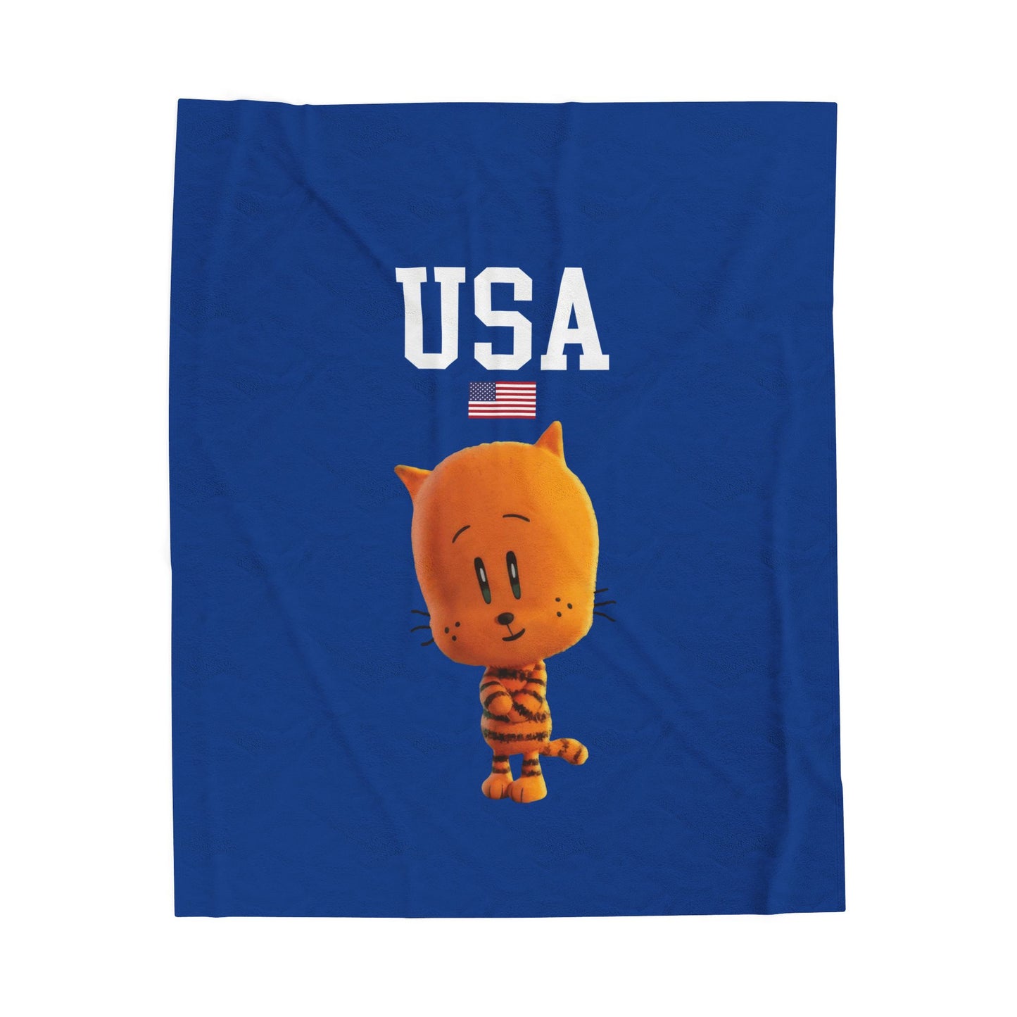 Princess Grace  TEAM USA  Velveteen Plush Blanket
