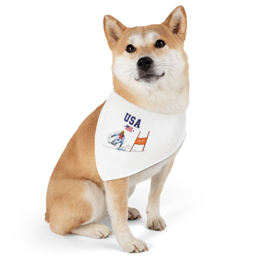 Princess Grace  TEAM USA  Pet Bandana Collar