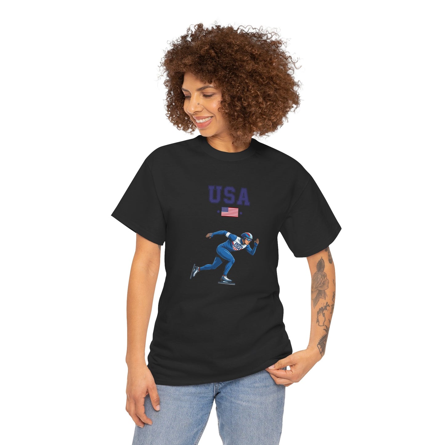 Princess Grace  TEAM USA  Unisex Heavy Cotton Tee