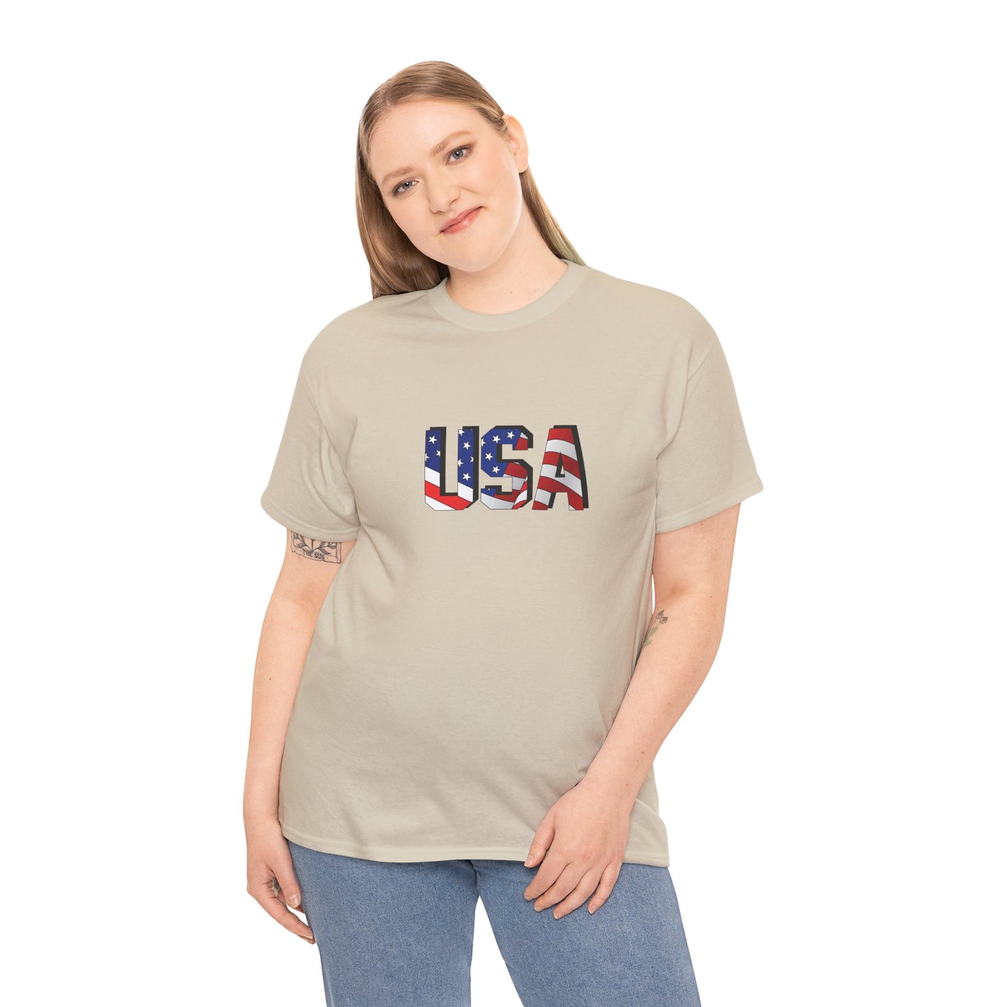 Princess Grace  TEAM USA   Unisex Heavy  Cotton Tee