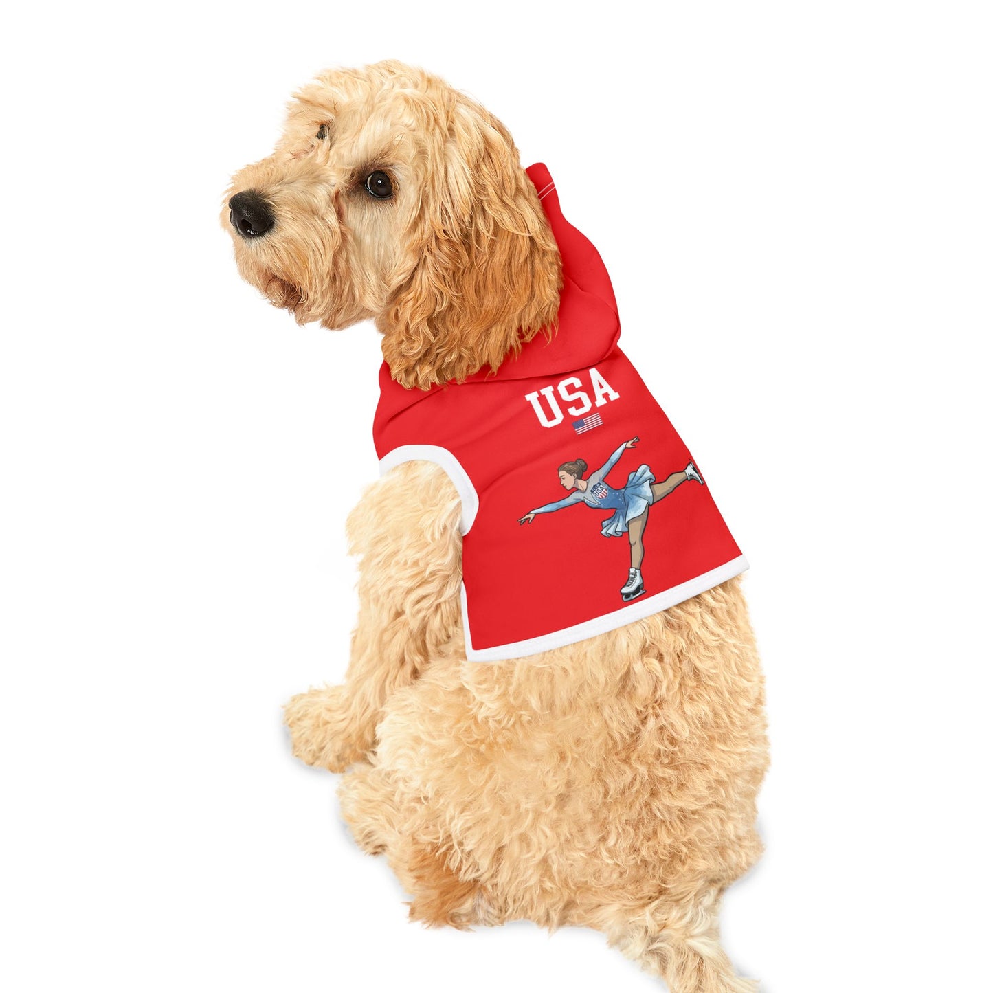Princess Grace  TEAM USA  Pet Hoodie
