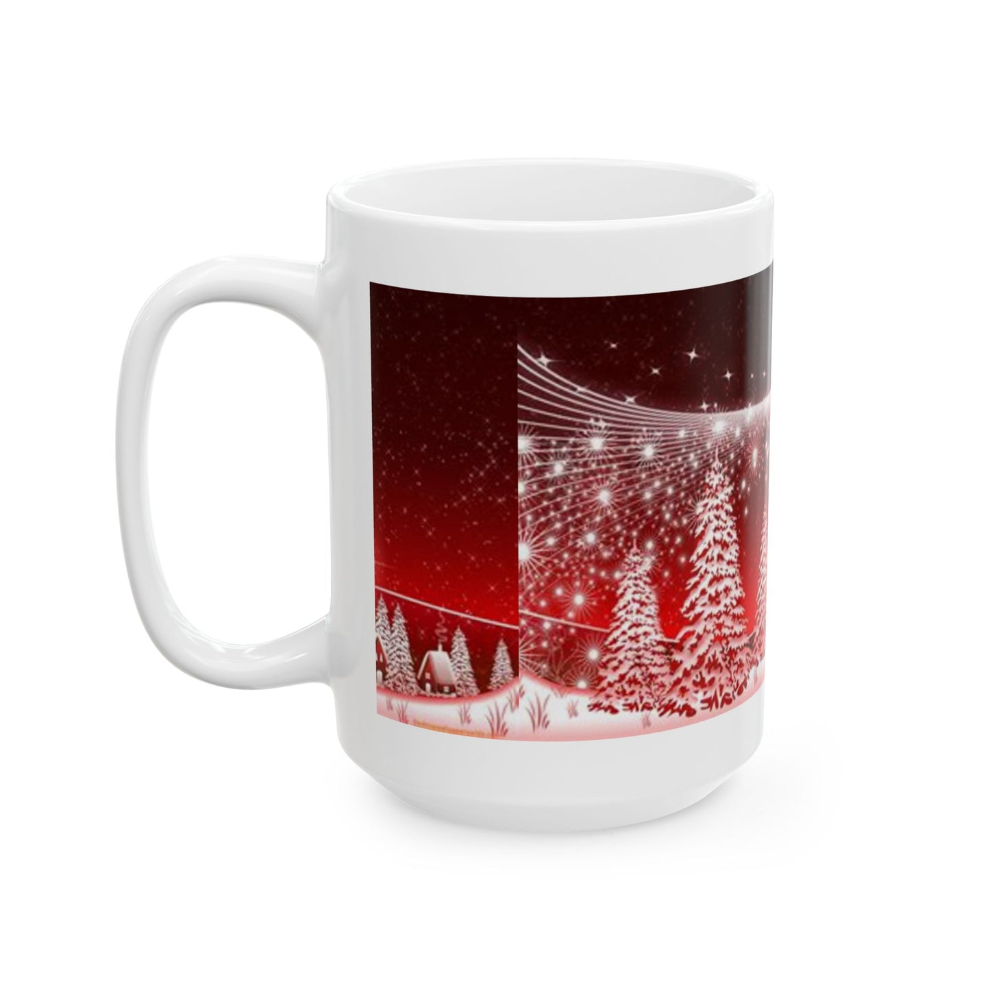 Princess Grace Christmas Winter Wonderland Ceramic Mug  11oz & 15oz