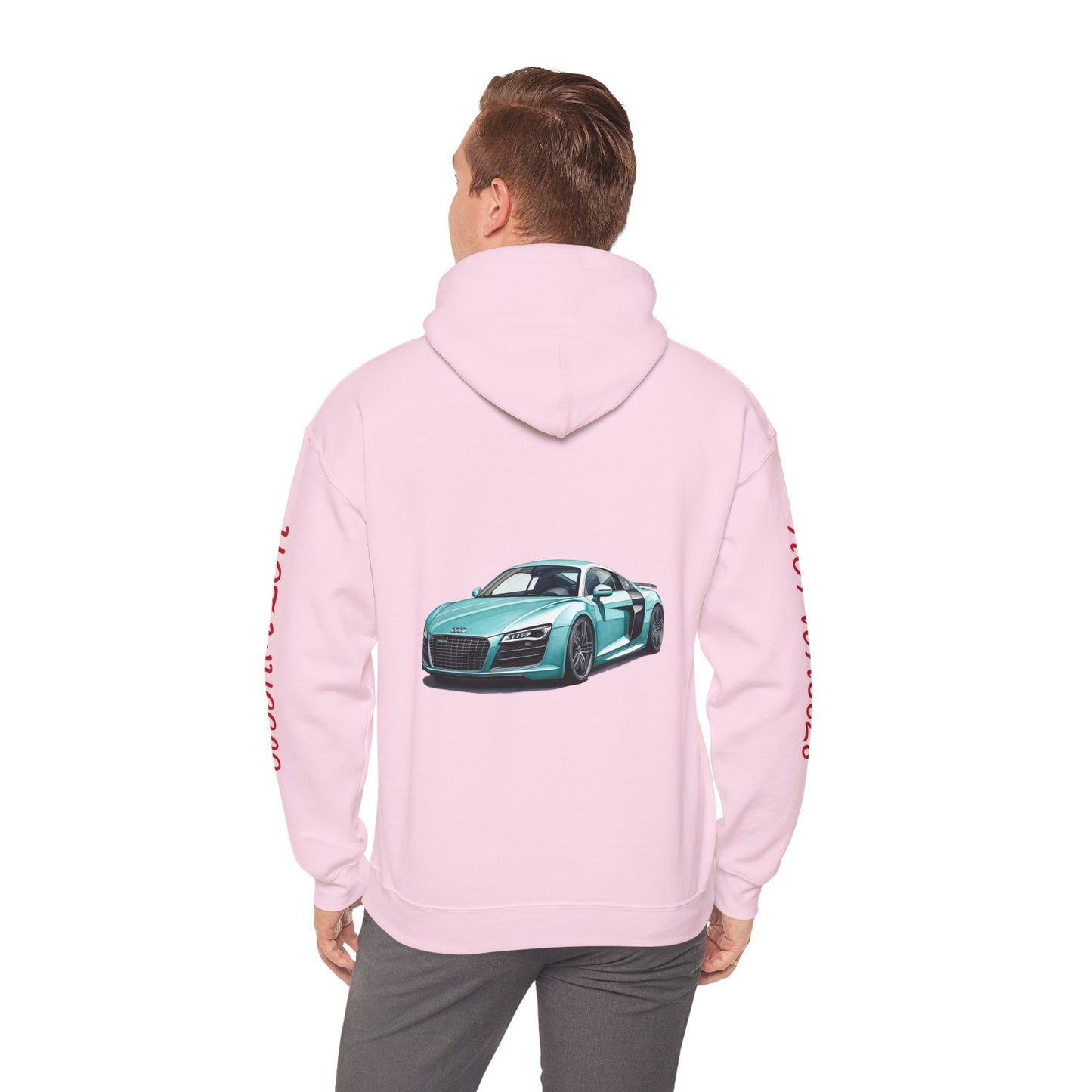 Princess Grace  Hot Wheels Unisex Hooded Sweatshirt Car Enthusiast Apparel