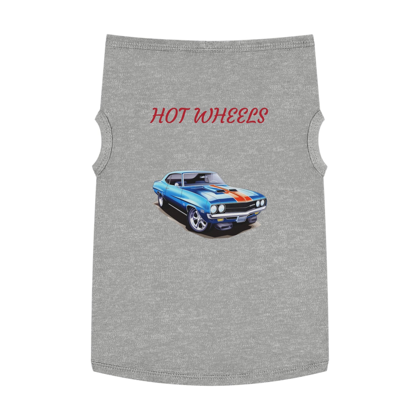 Princess Grace  Retro Hot Wheels Pet Tank Top Stylish Dog Apparel for Car Lovers