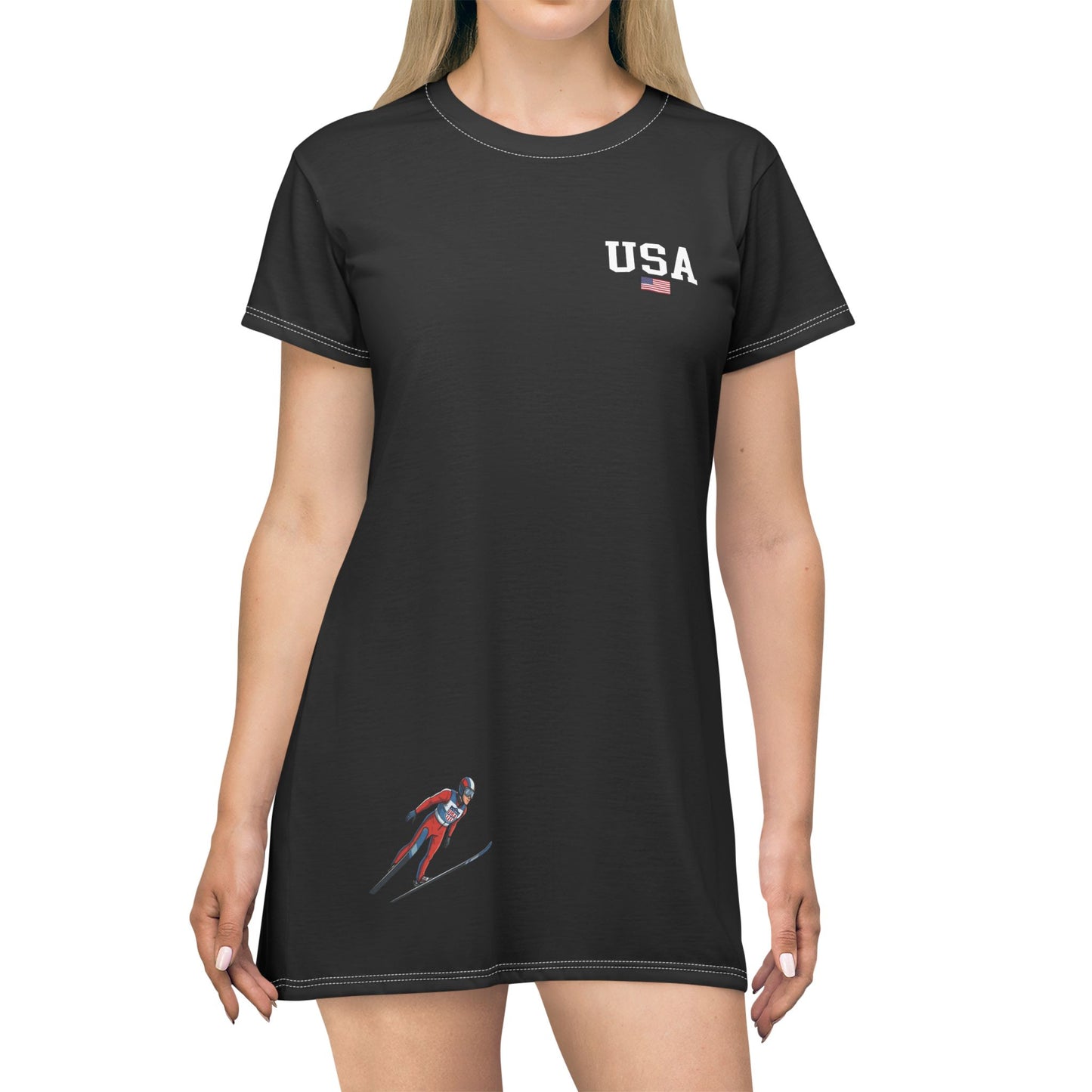 Princess Grace  TEAM USA  T-Shirt Dress