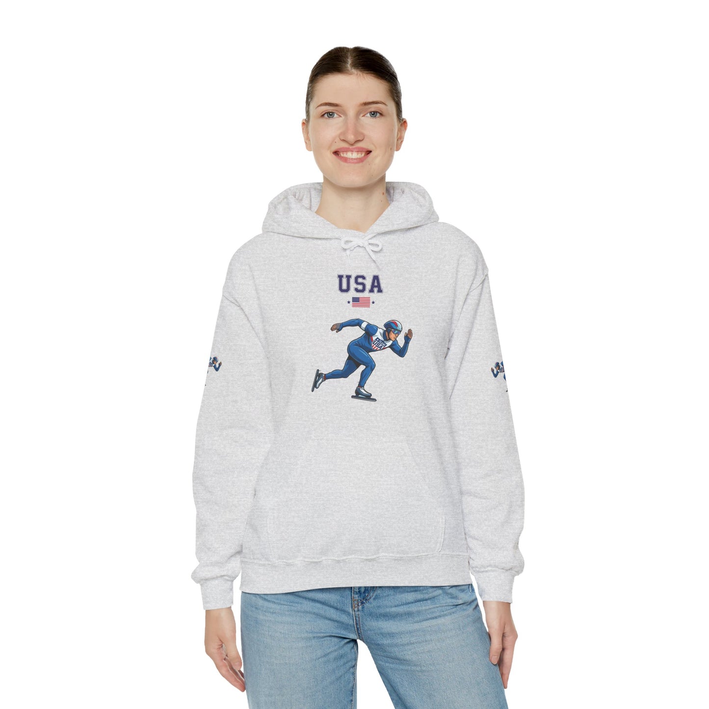 Princess Grace  TEAM USA  Unisex Heavy Blend Hooded Sweatshirt