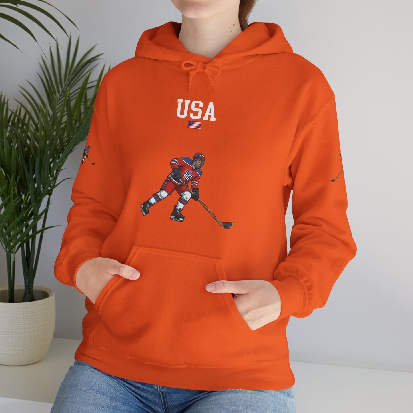 Princess Grace  TEAM USA  Unisex Heavy Blend Hooded Sweatshirt