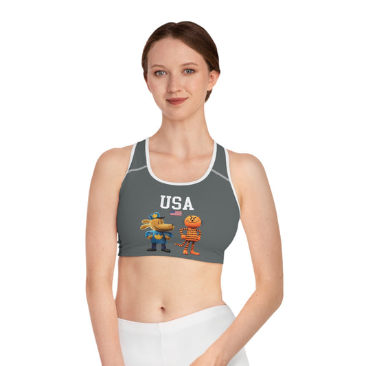 Princess Grace  TEAM USA  Sports Bra