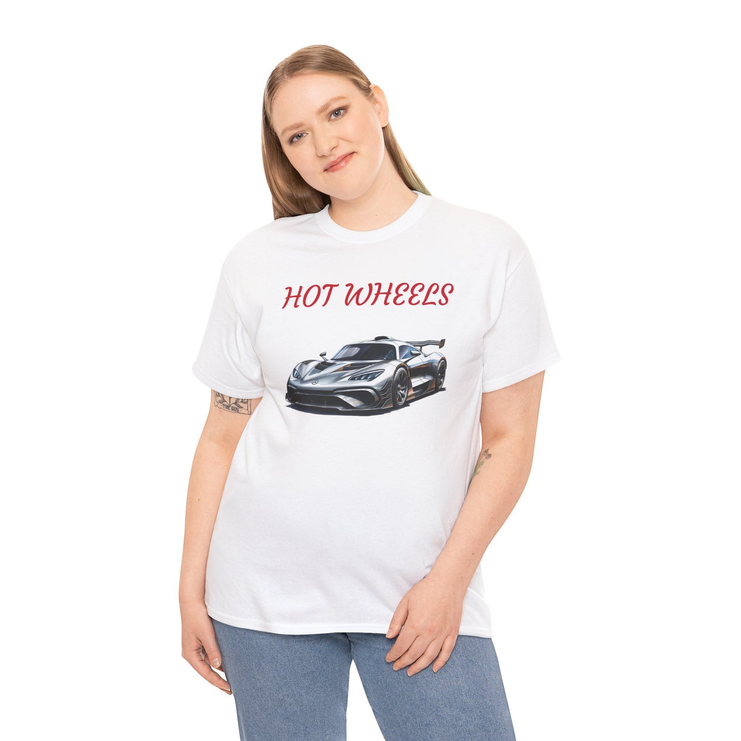 Princess Grace  Hot Wheels Unisex Heavy Cotton Tee Ultimate Car Enthusiast T-Shirt