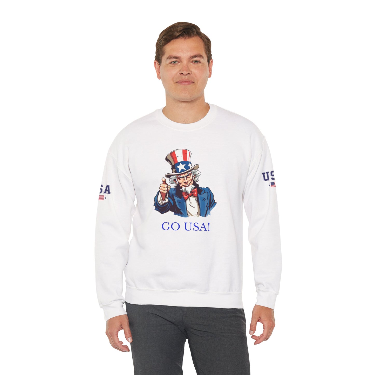 Princess Grace  TEAM USA  Unisex Heavy Blend Crewneck Sweatshirt