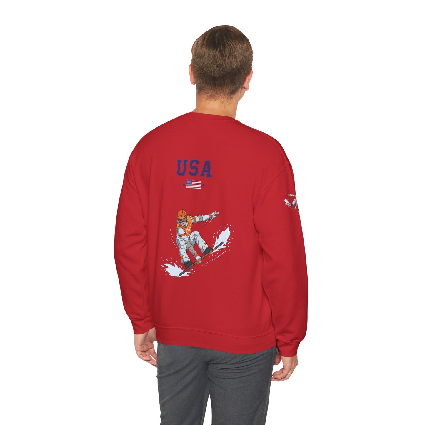 Princess Grace  TEAM USA  Unisex Heavy Blend  Crewneck Sweatshirt