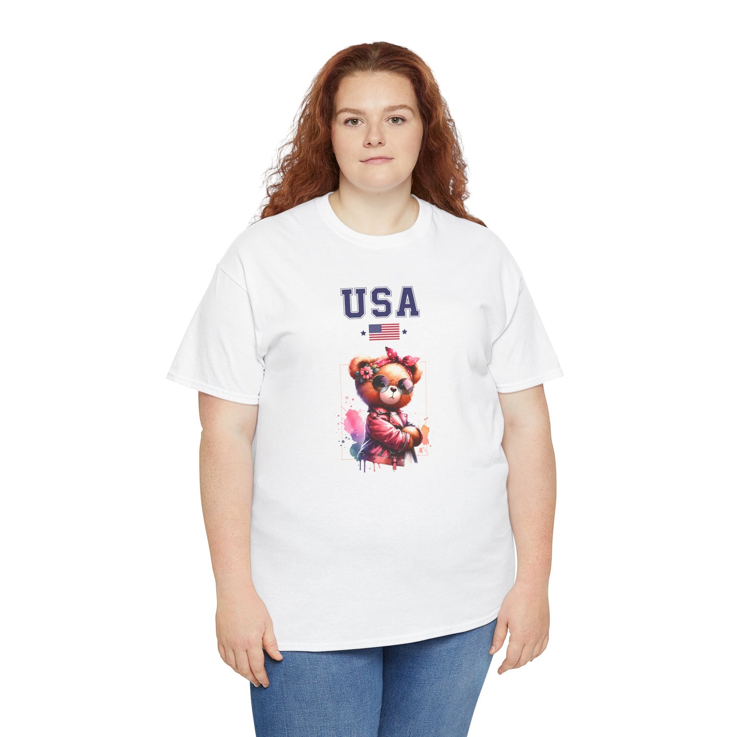 Princess Grace  TEAM USA  Unisex Heavy Cotton Tee
