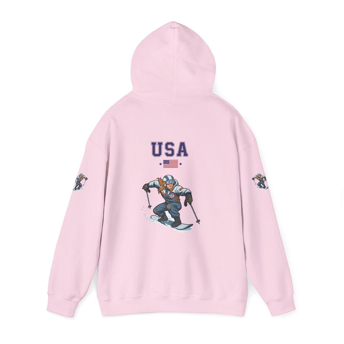 Princess Grace  TEAM USA  Unisex Heavy Blend Hooded Sweatshirt