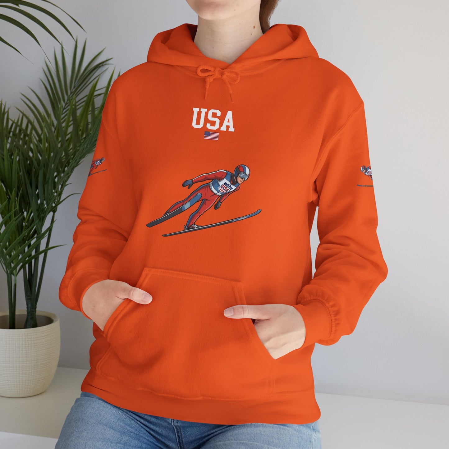 Princess Grace  TEAM USA  Unisex Heavy Blend Hooded Sweatshirt