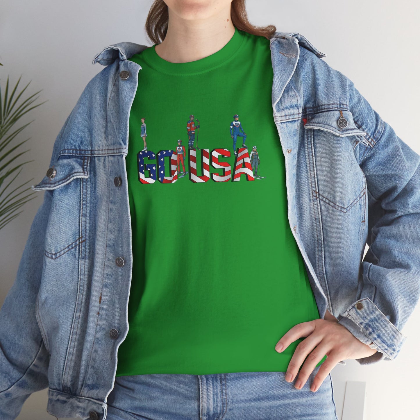 Princess Grace  TEAM USA  Unisex Heavy Cotton Tee