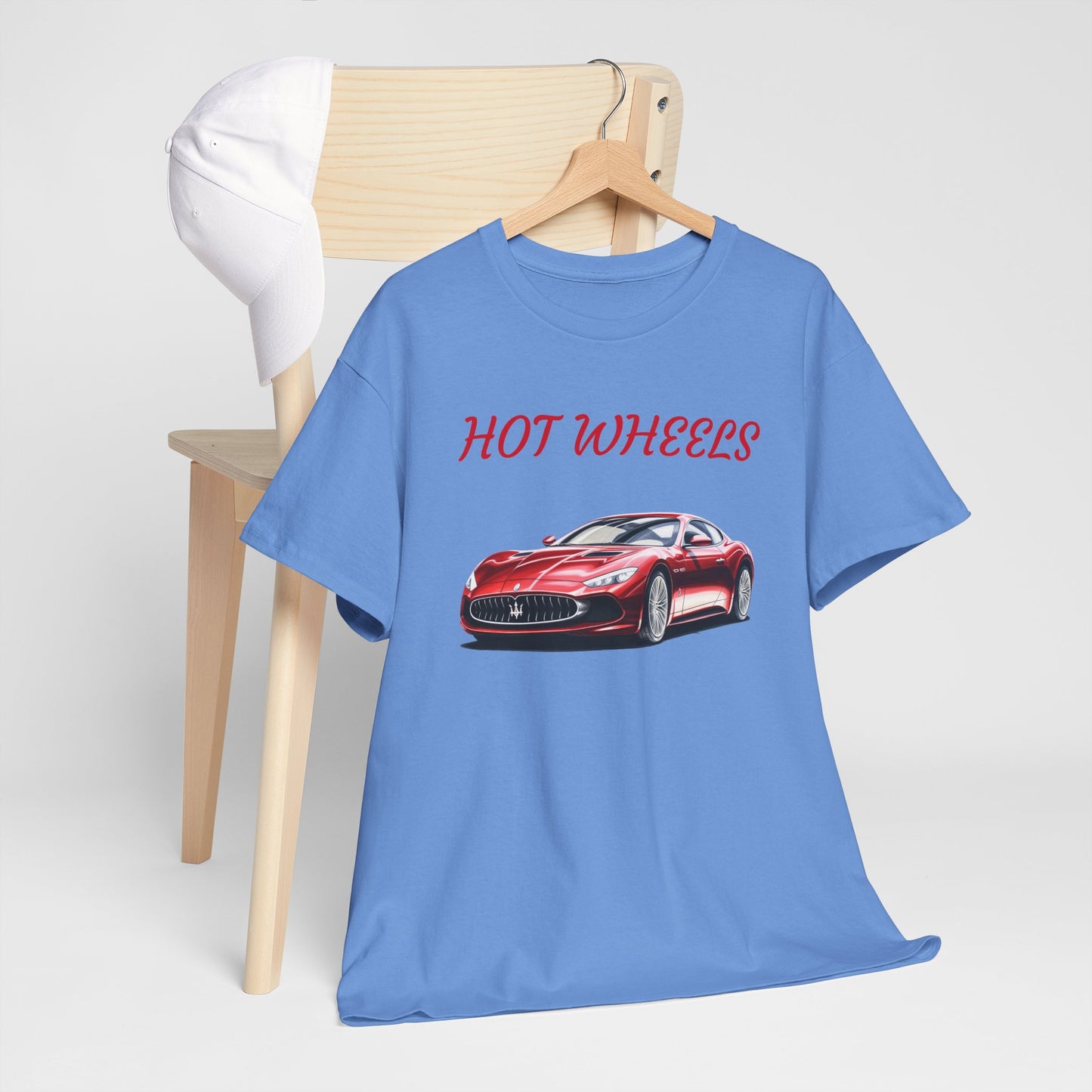 Princess Grace  Cool Hot Wheels Unisex Heavy Cotton Tee Perfect for Car Enthusiasts