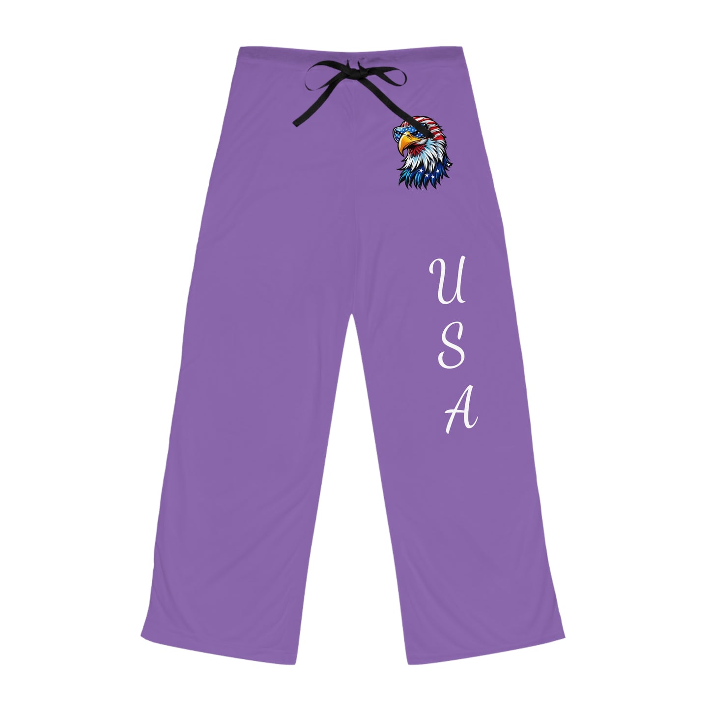 Princess Grace  USA Eagle Pajama Pants   Comfortable & Patriotic Sleepwear