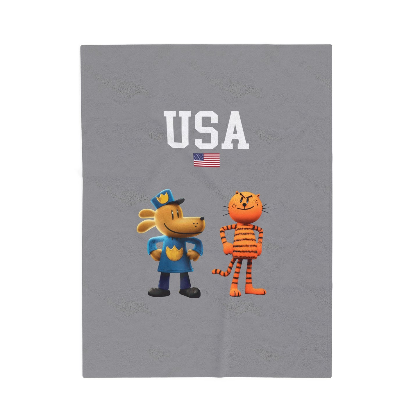 Princess Grace  TEAM USA  Velveteen Plush Blanket