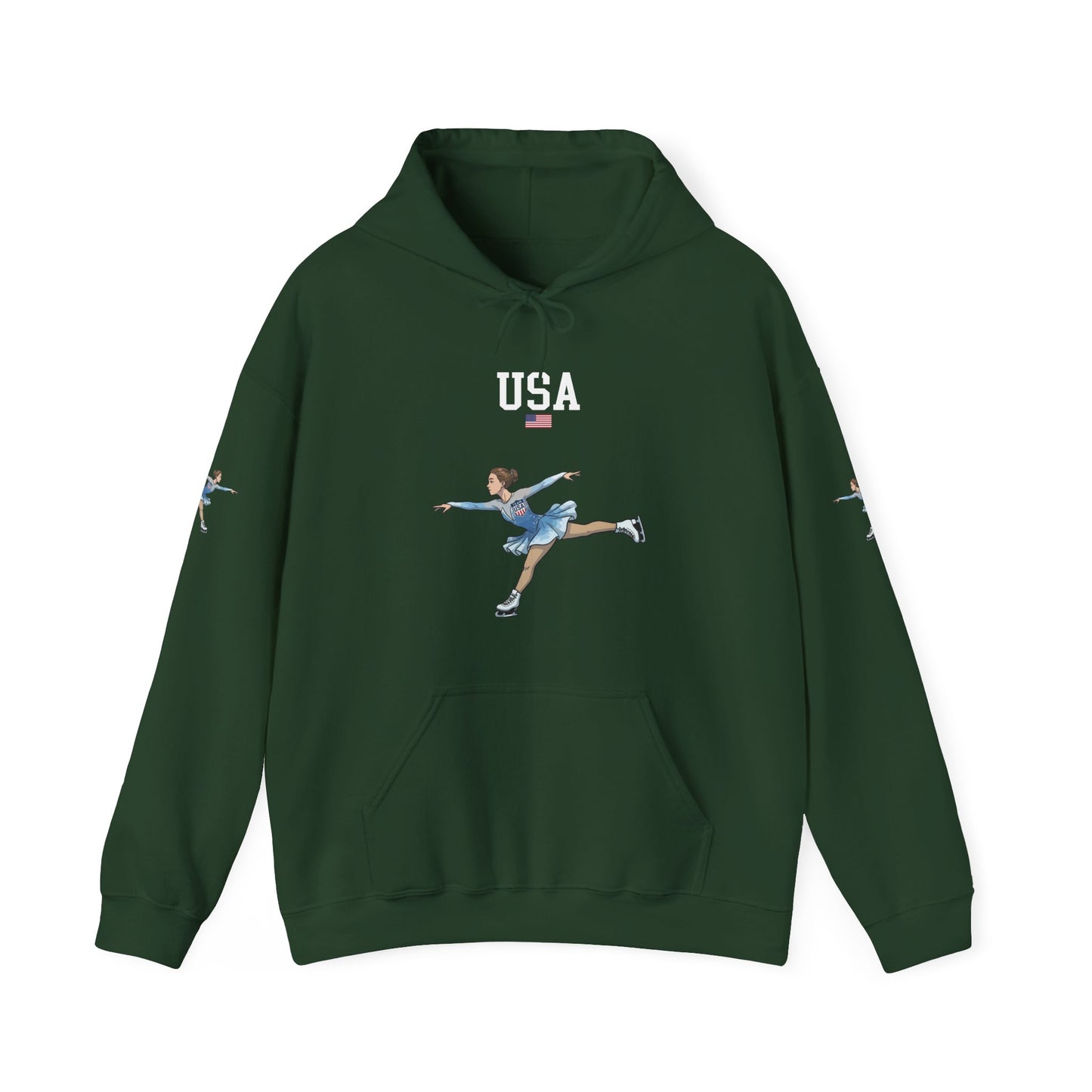 Princess Grace  TEAM USA  Unisex Heavy Blend Hooded Sweatshirt