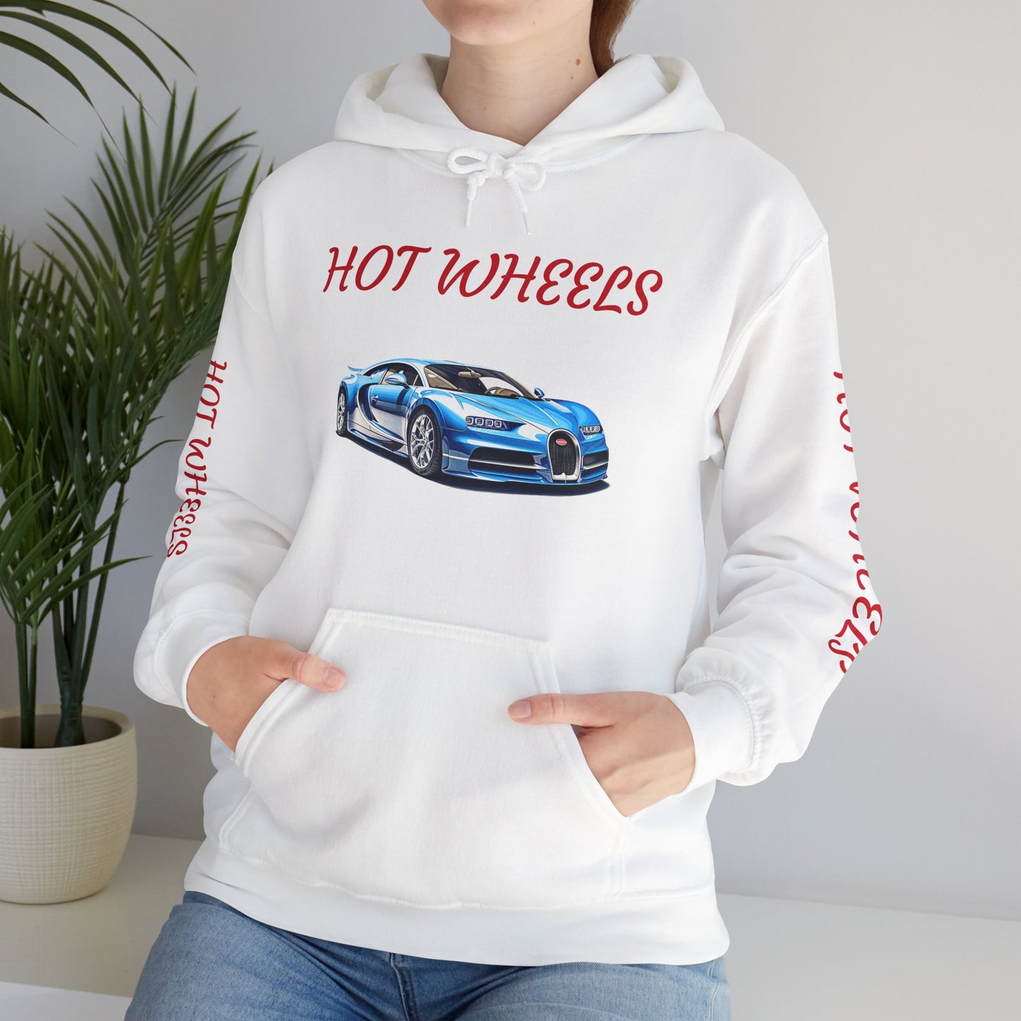 Princess Grace  Hot Wheels Unisex Hoodie Cool Car Design Perfect for Automotive Enthusiasts