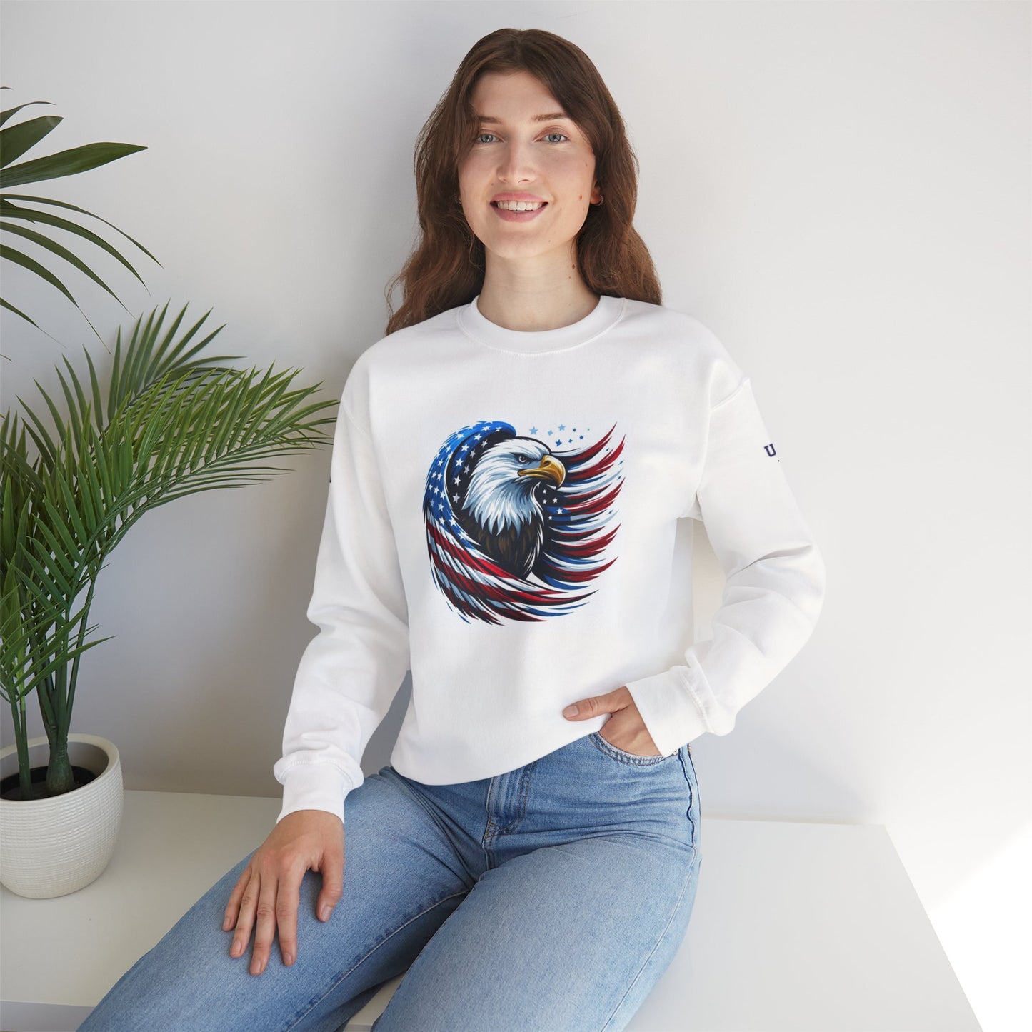Princess Grace TEAM USA  Unisex Heavy Blend Crewneck Sweatshirt