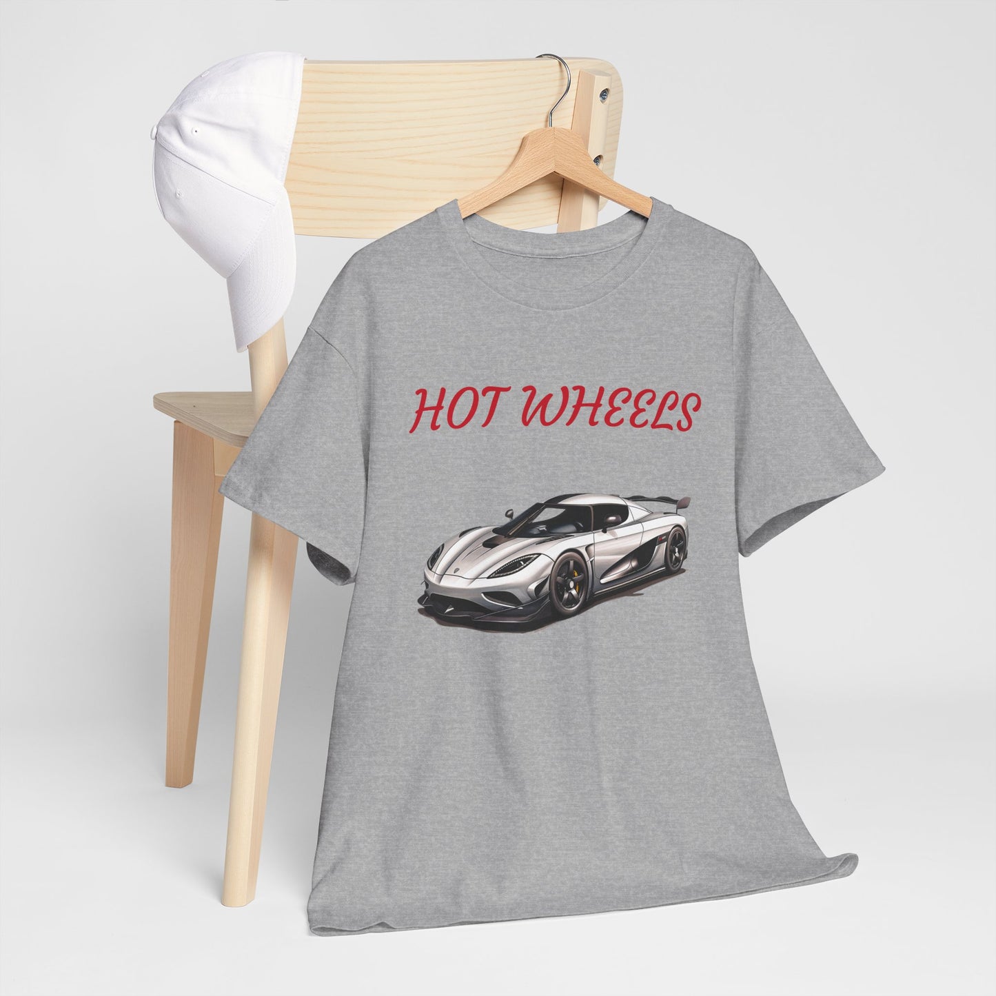 Princess Grace  Hot Wheels Unisex Heavy Cotton Tee Car Enthusiast Shirt