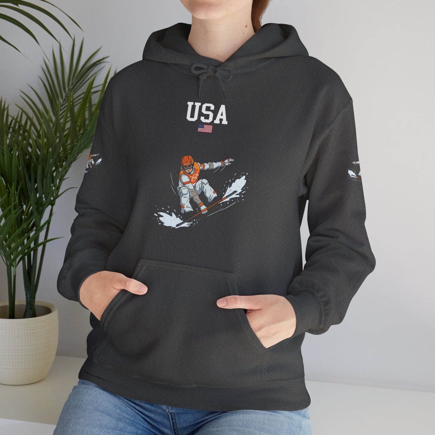 Princess Grace  TEAM USA  Unisex Heavy Blend  Hooded Sweatshirt