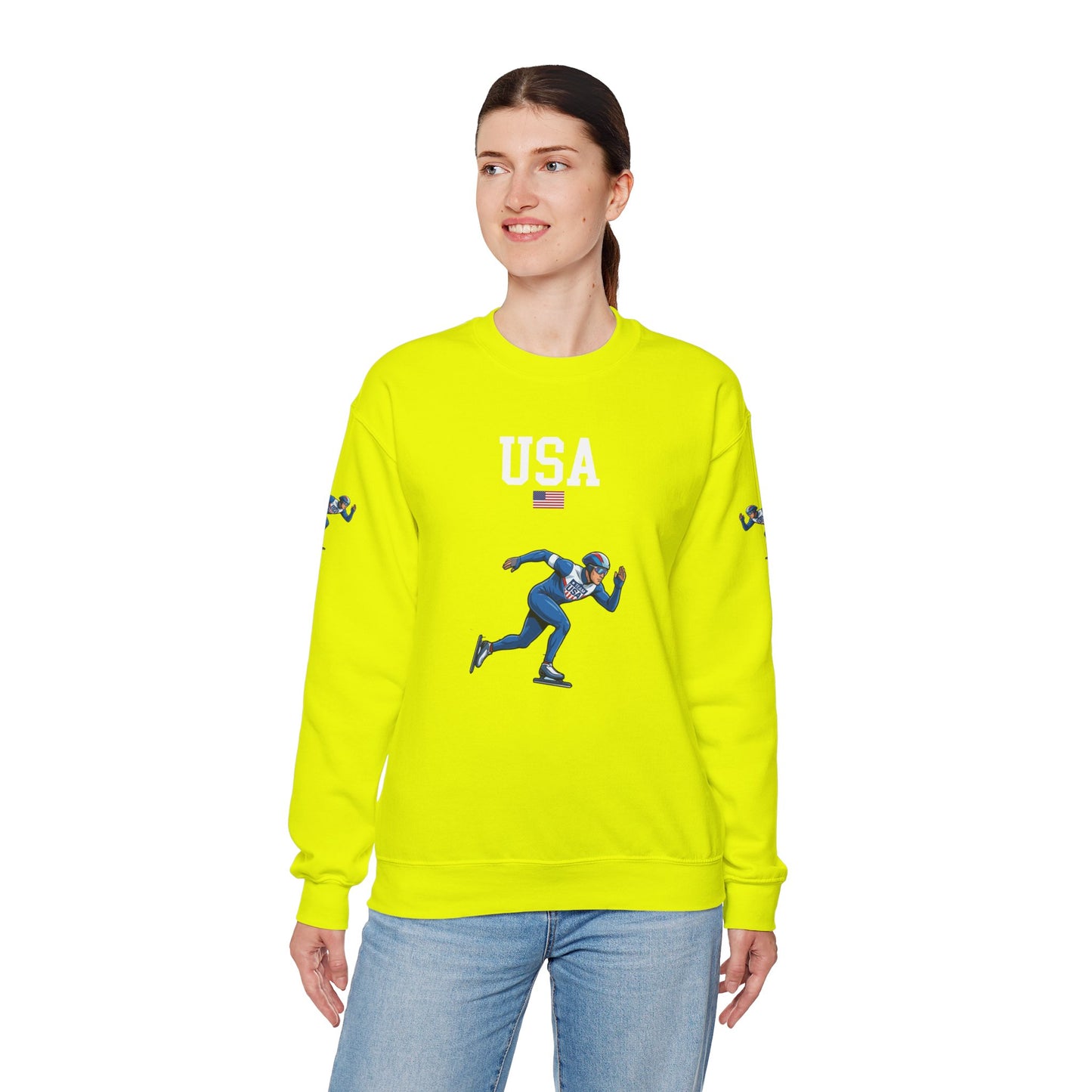 Princess Grace  TEAM USA  Unisex Heavy Blend  Crewneck Sweatshirt
