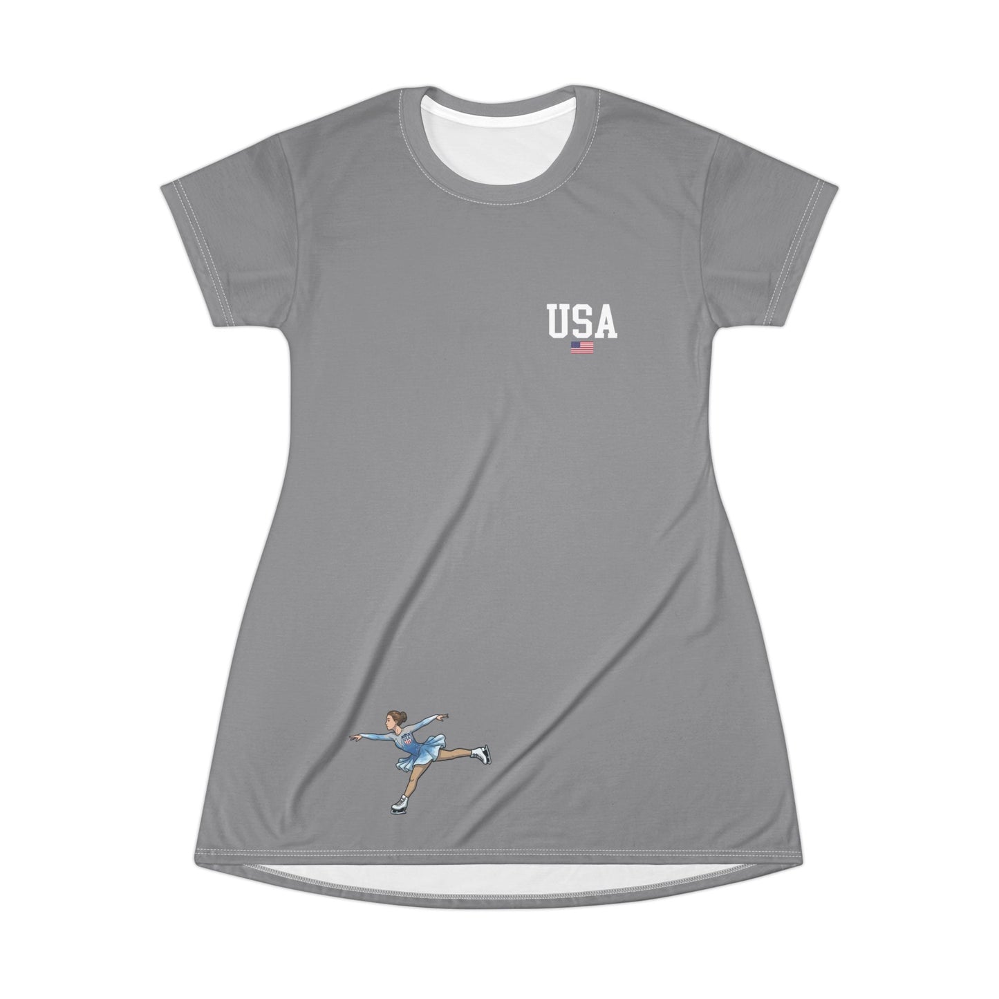 Princess Grace  TEAM USA  T-Shirt Dress