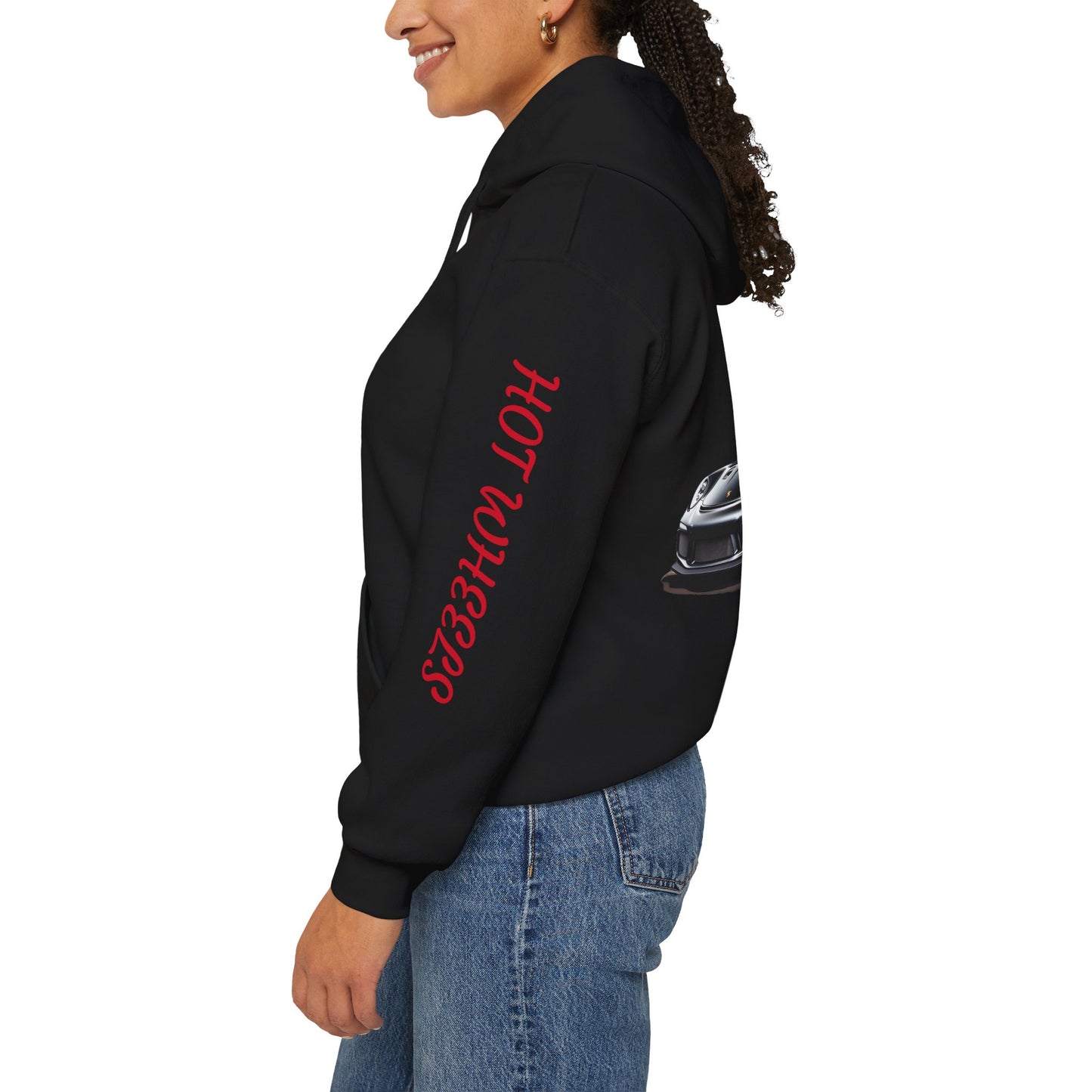 Princess Grace  Hot Wheels Unisex Hooded Sweatshirt  Passion for Cars and Racing Enthusiasts