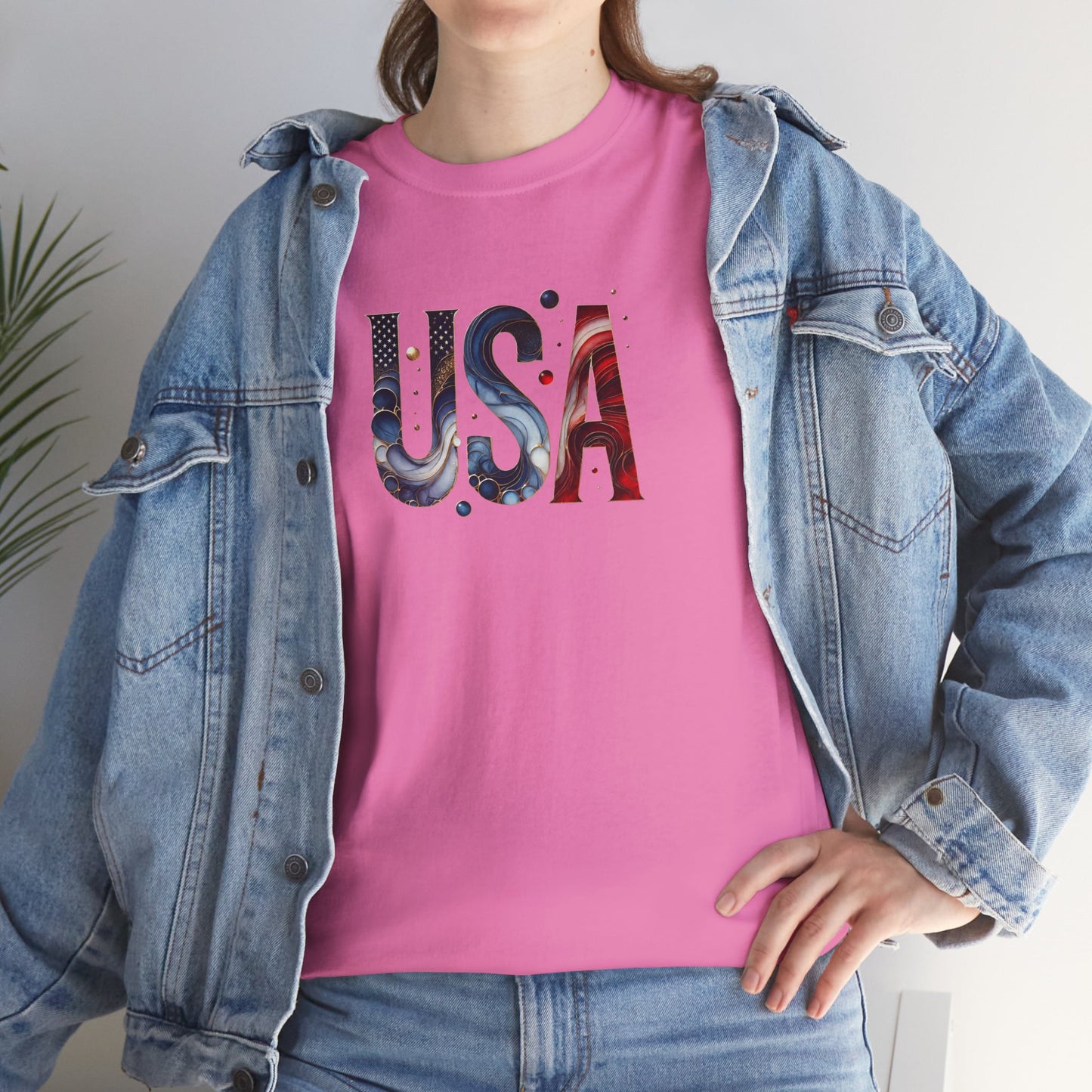 Princess Grace  TEAM USA  Unisex  Heavy  Cotton Tee