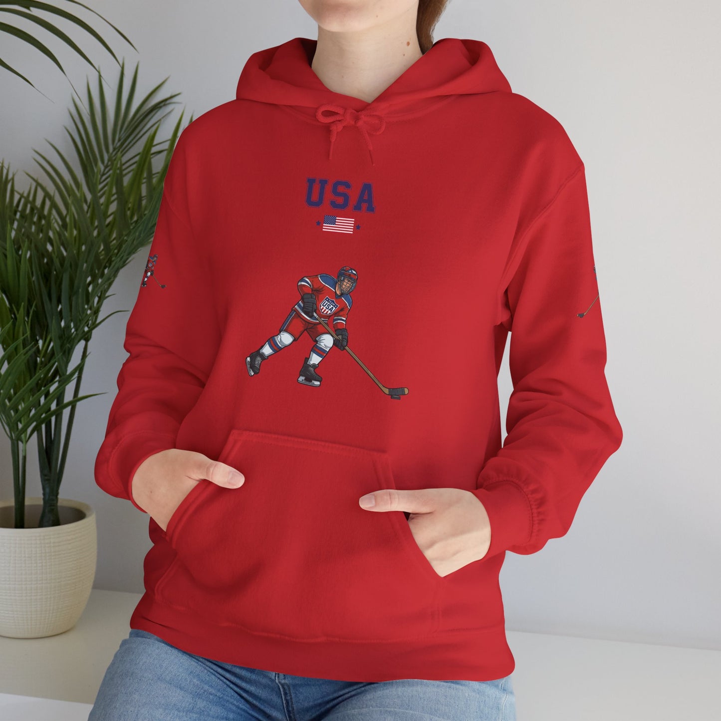 Princess Grace  TEAM USA  Unisex Heavy Blend Hooded Sweatshirt