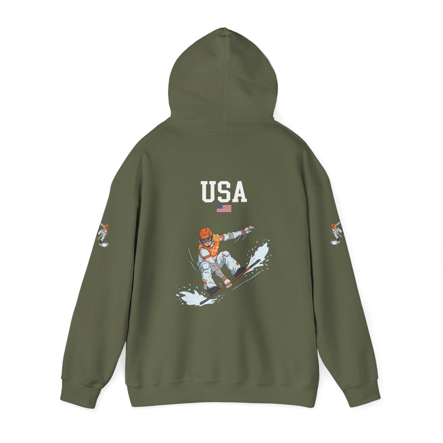 Princess Grace  TEAM USA  Unisex Heavy Blend Hooded Sweatshirt