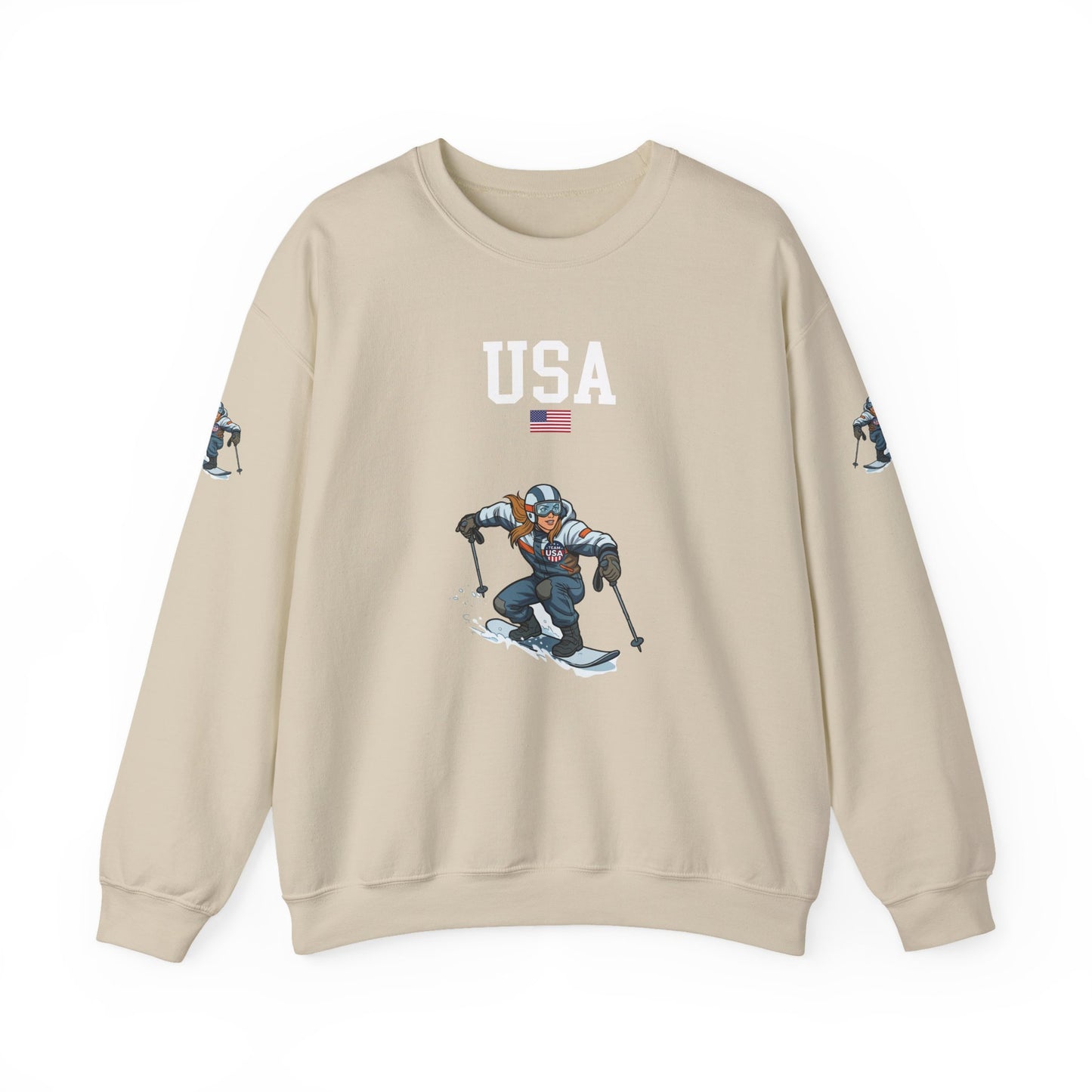 Princess Grace  TEAM USA  Unisex Heavy Blend  Crewneck Sweatshirt