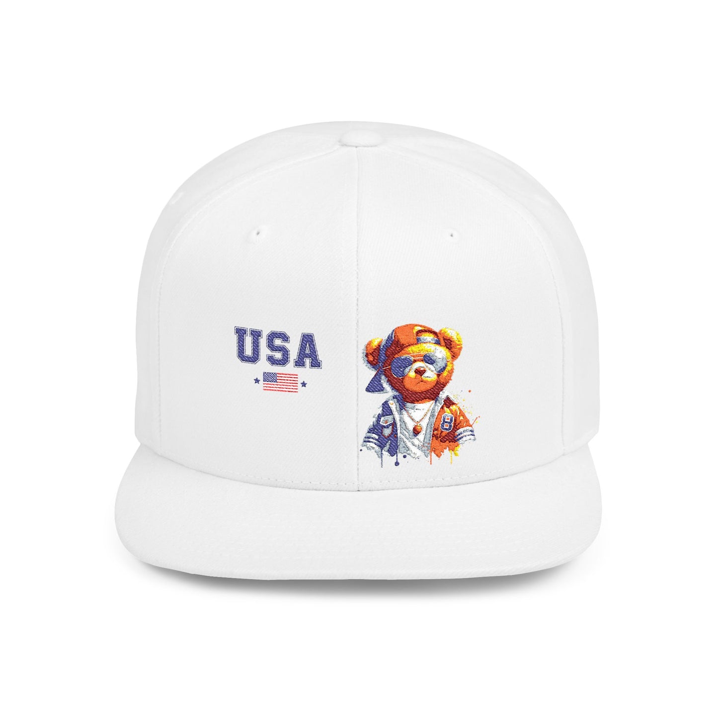 Princess Grace  TEAM USA  Flat Bill Snapback Hat