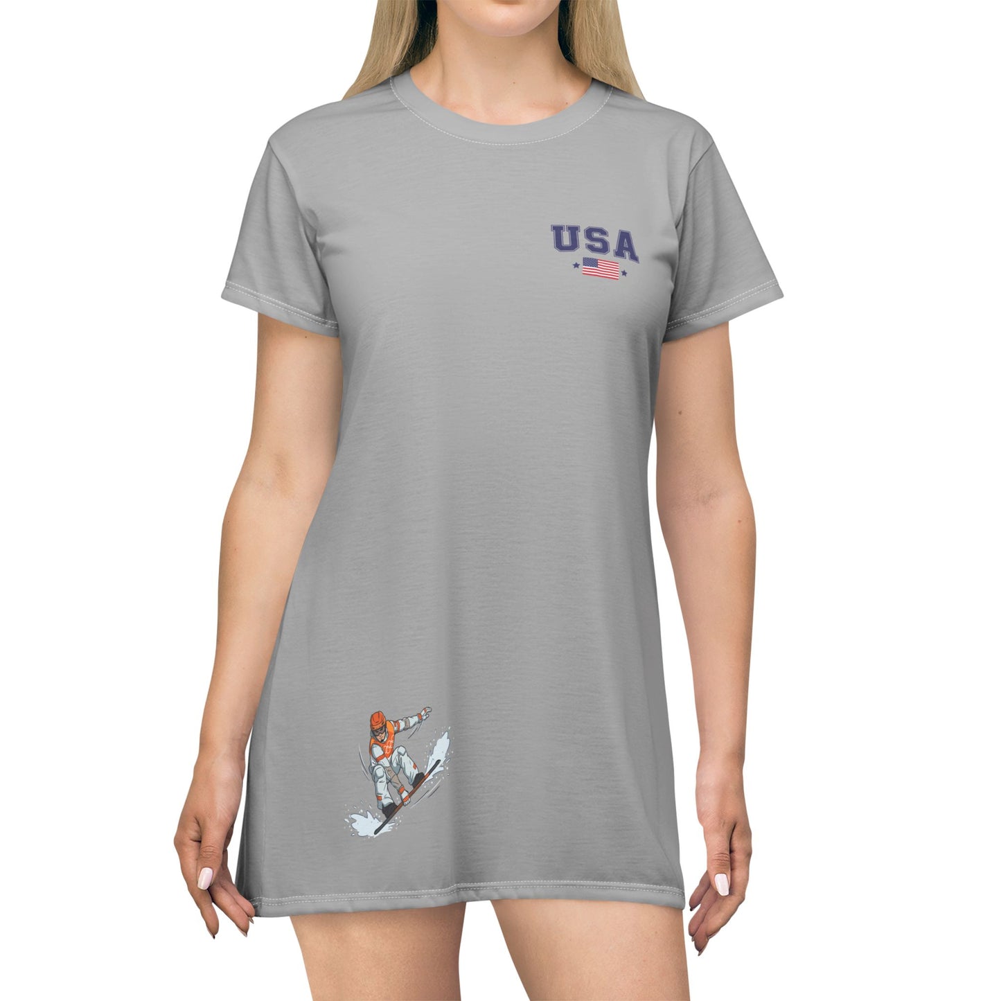 Princess Grace  TEAM USA  T-Shirt Dress