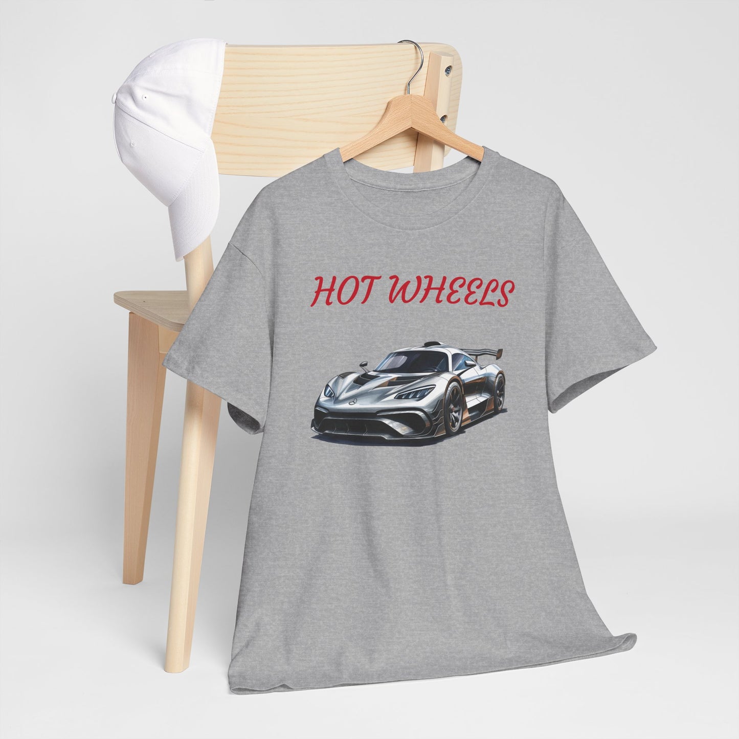 Princess Grace  Hot Wheels Unisex Heavy Cotton Tee Ultimate Car Enthusiast T-Shirt