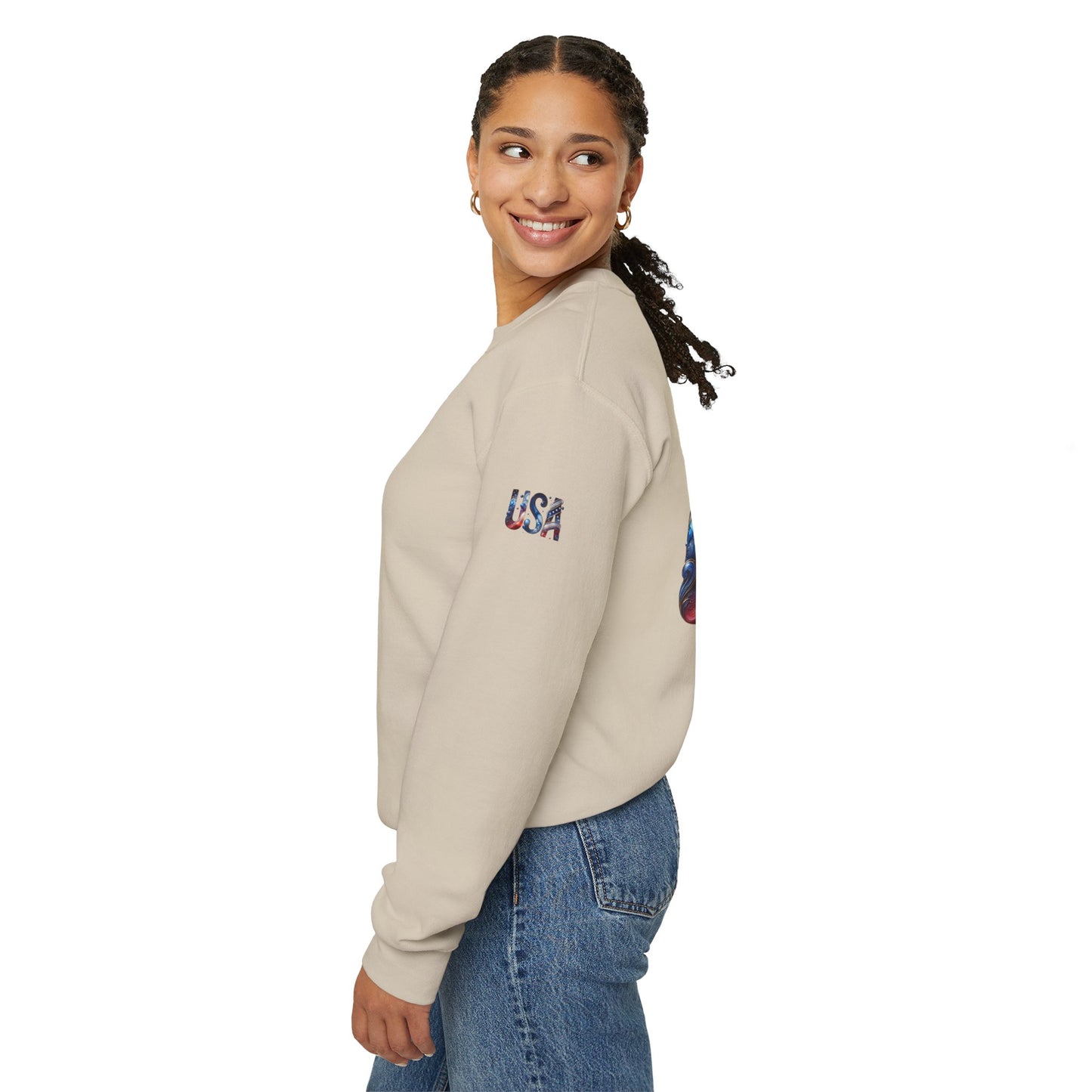 Princess Grace TEAM USA  Unisex Heavy Blend Crewneck Sweatshirt