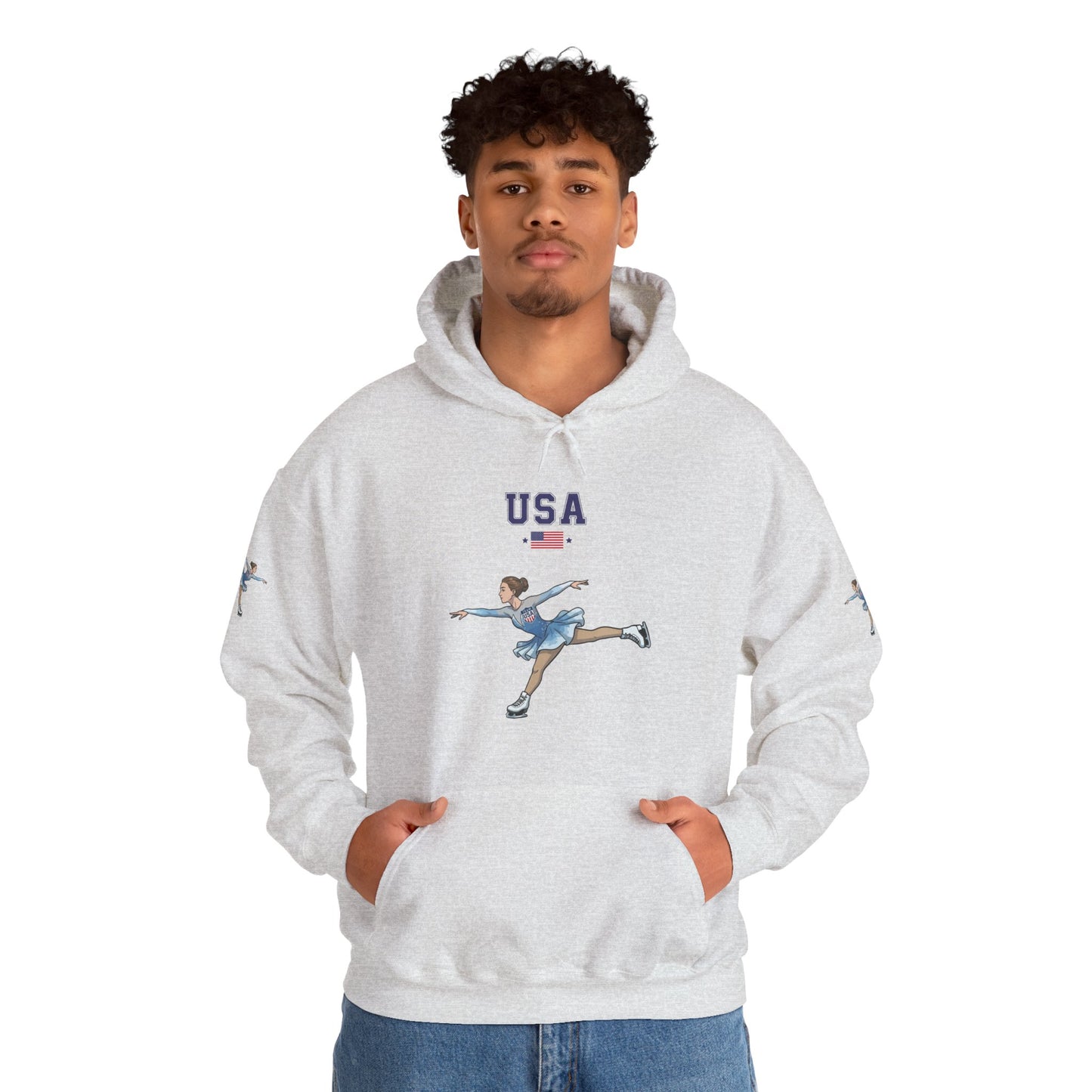 Princess Grace  TEAM USA  Unisex Heavy Blend Hooded Sweatshirt