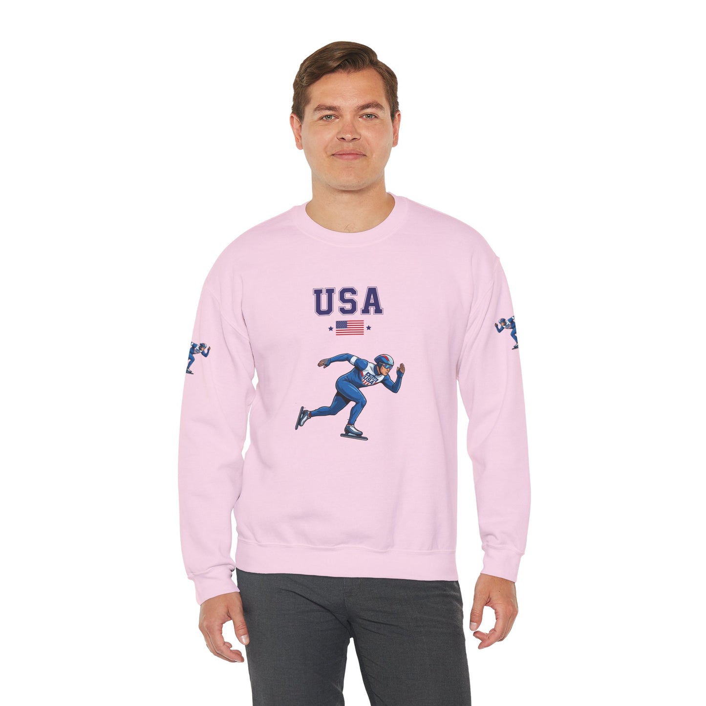 Princess Grace  TEAM USA  Unisex Heavy Blend  Crewneck Sweatshirt