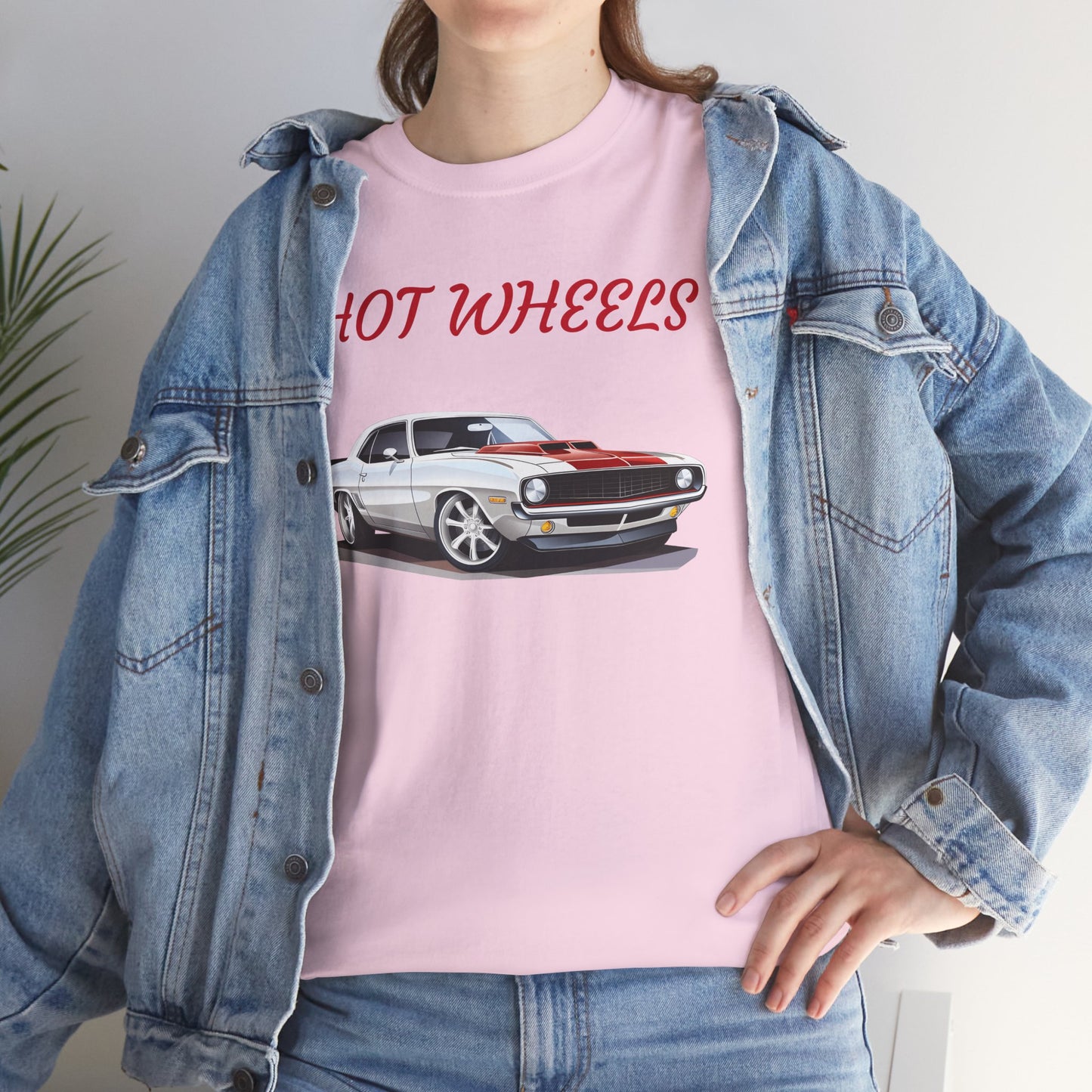 Princess Grace Hot Wheels Unisex Heavy Cotton Tee Classic Car Enthusiast Shirt